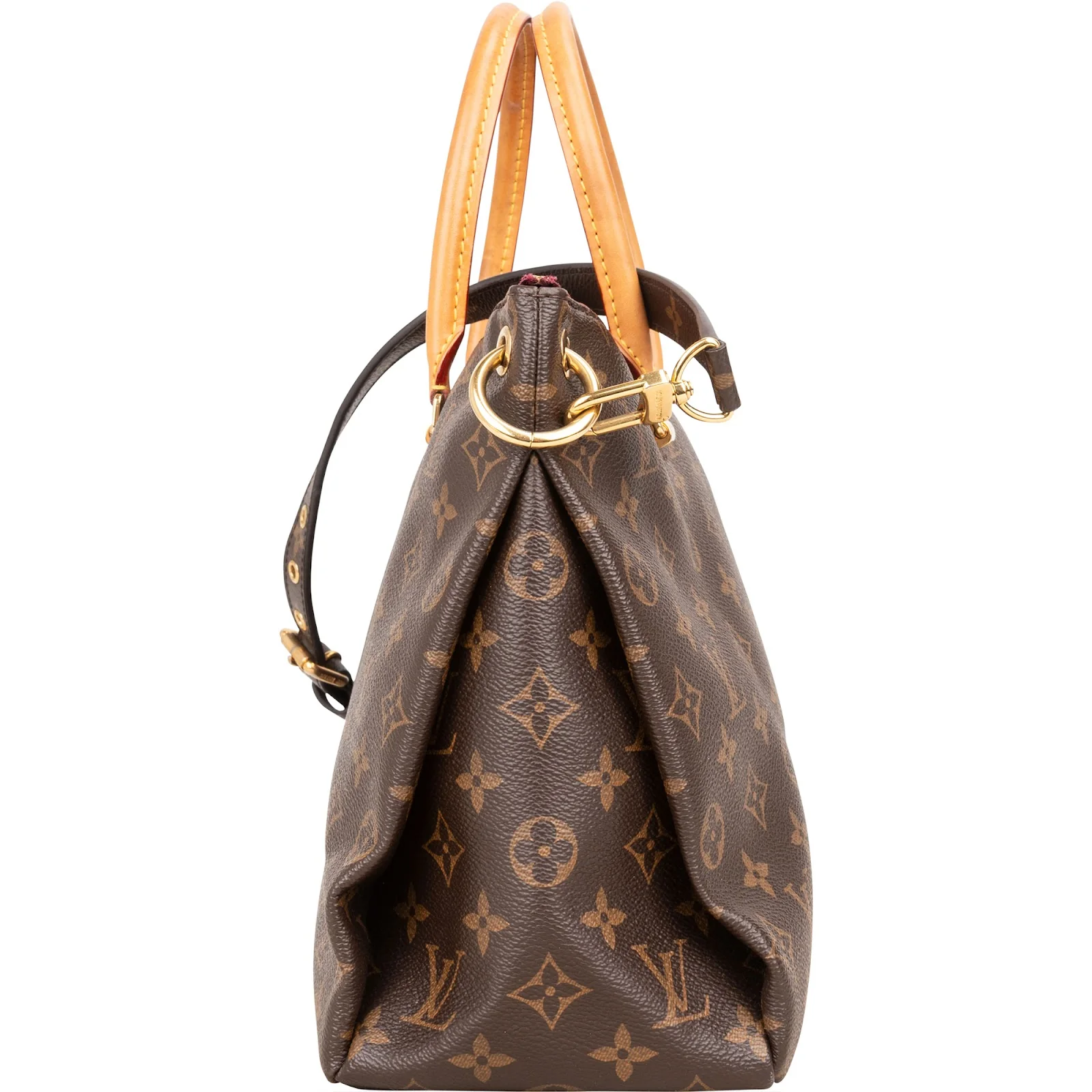 Louis Vuitton Monogram Canvas Pallas MM Handbag