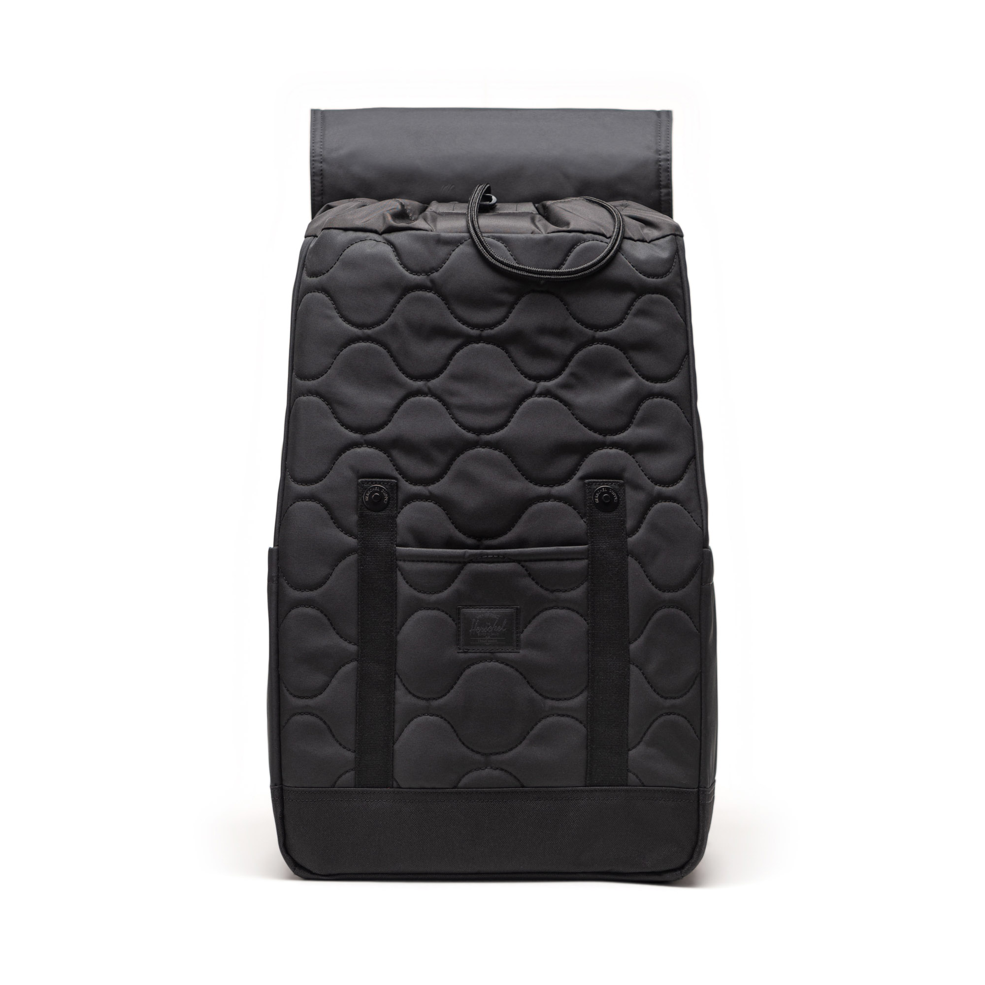 Retreat Quilted Capsule Rucksack - Black