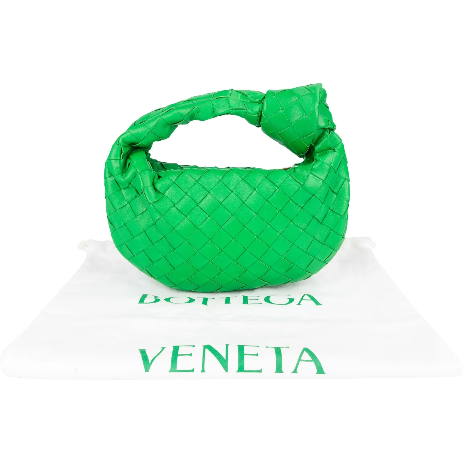Bottega Veneta Intrecciato Leather Mini Jodie Handbag