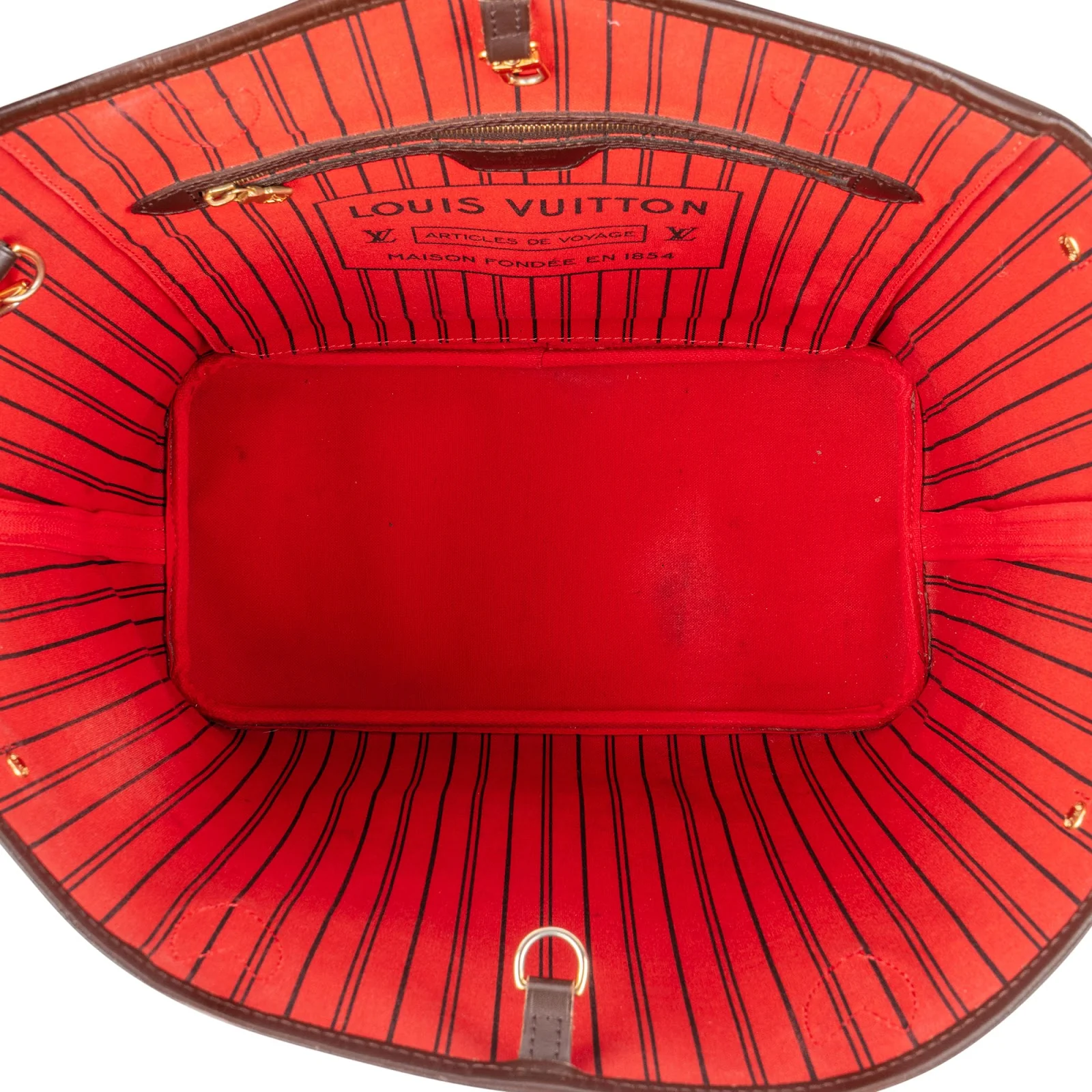 Louis Vuitton Monogram Damier Ebene Neverfull MM Shopper