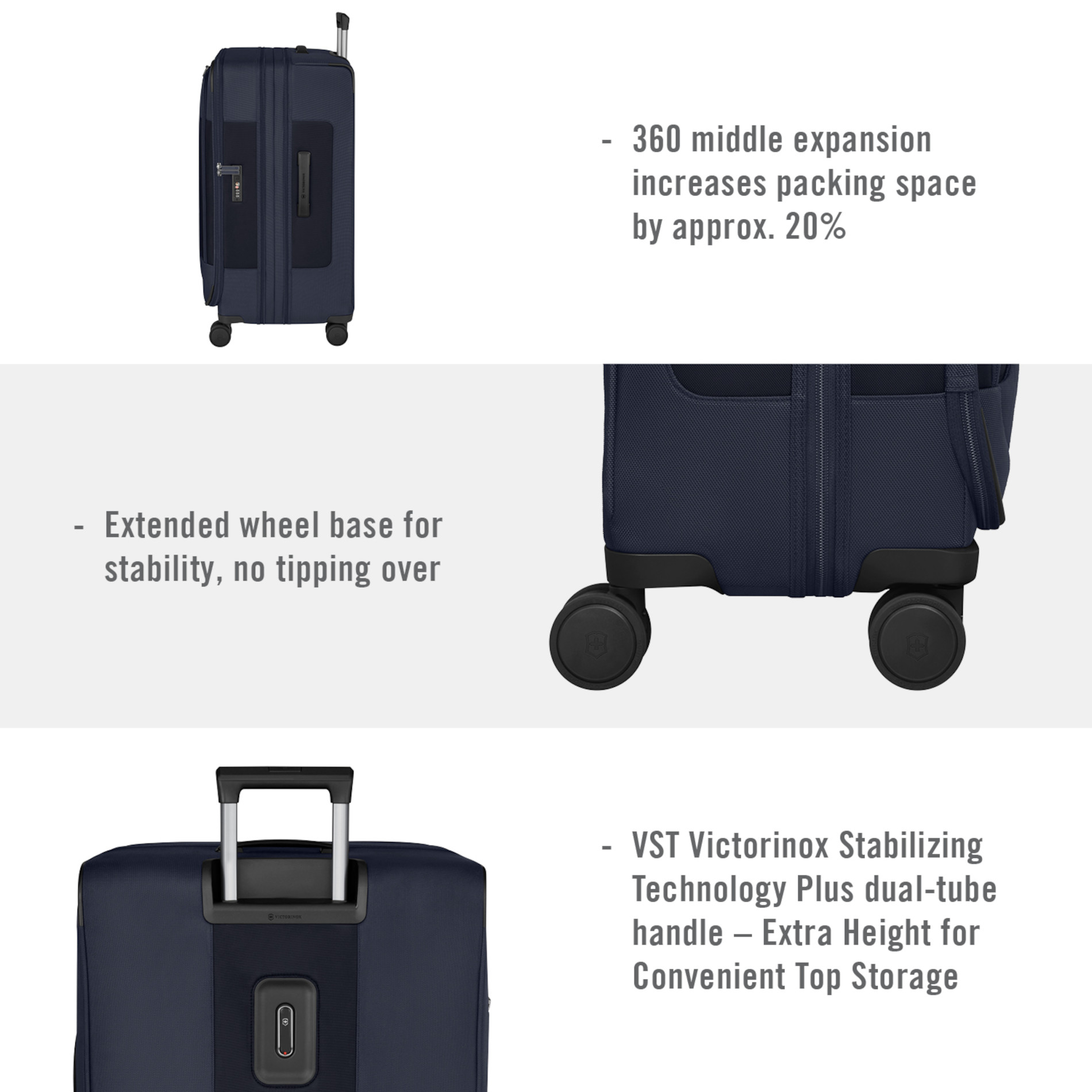Werks Traveler 7.0 Large Case - Navy Blue