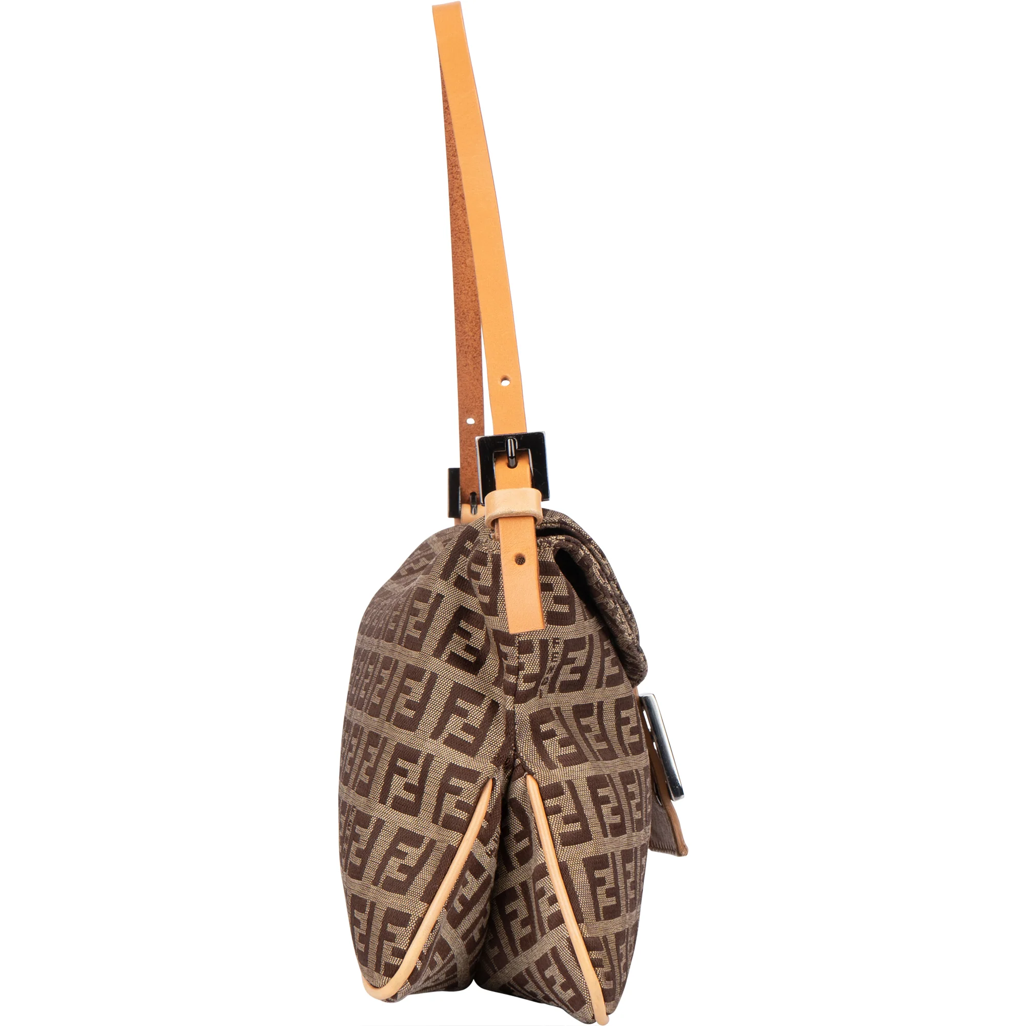 Fendi FF Monogram Baguette Handbag