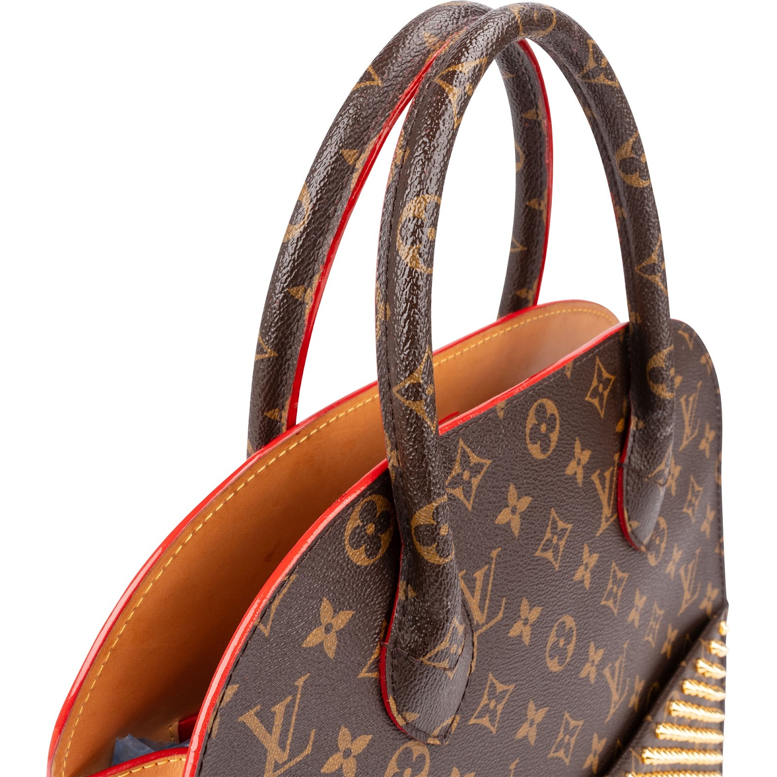 Louis Vuitton - Christian Louboutin Studded "Iconoclasts" Handtasche