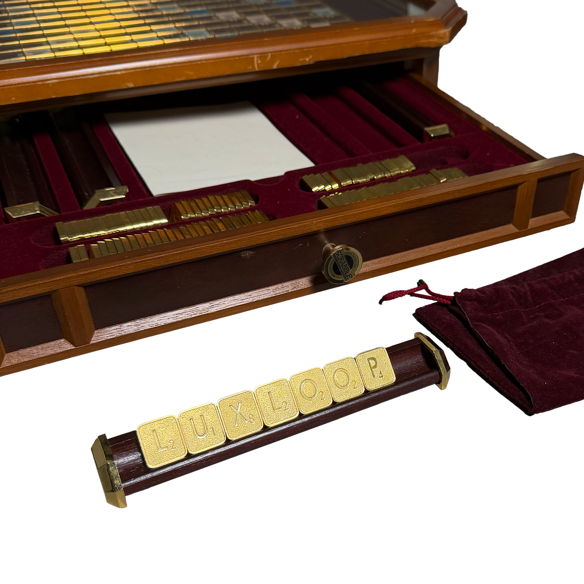 Scrabble - Collectors Edition - 24-karätig vergoldet