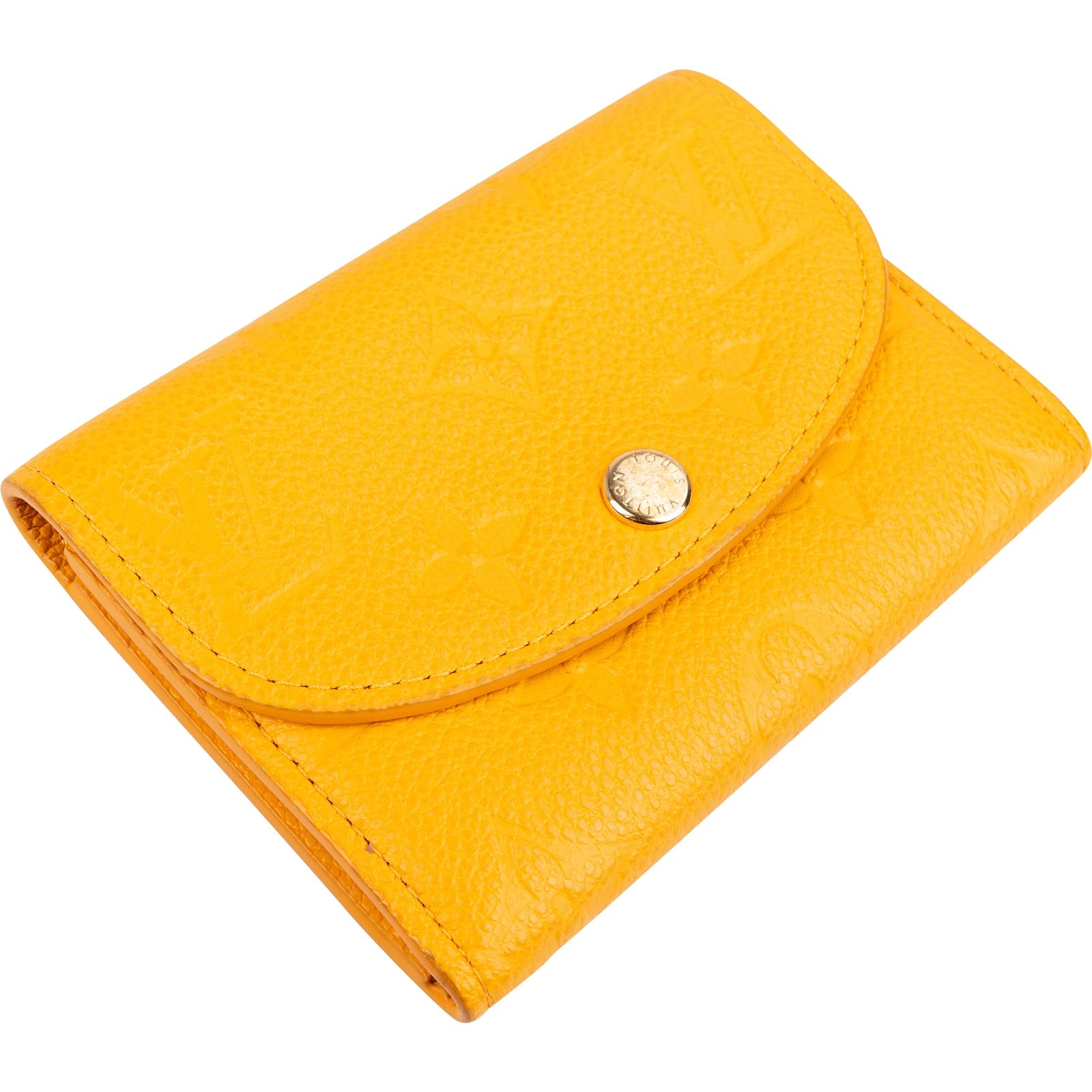 Louis Vuitton Monogram Empreinte Leather Micro Wallet