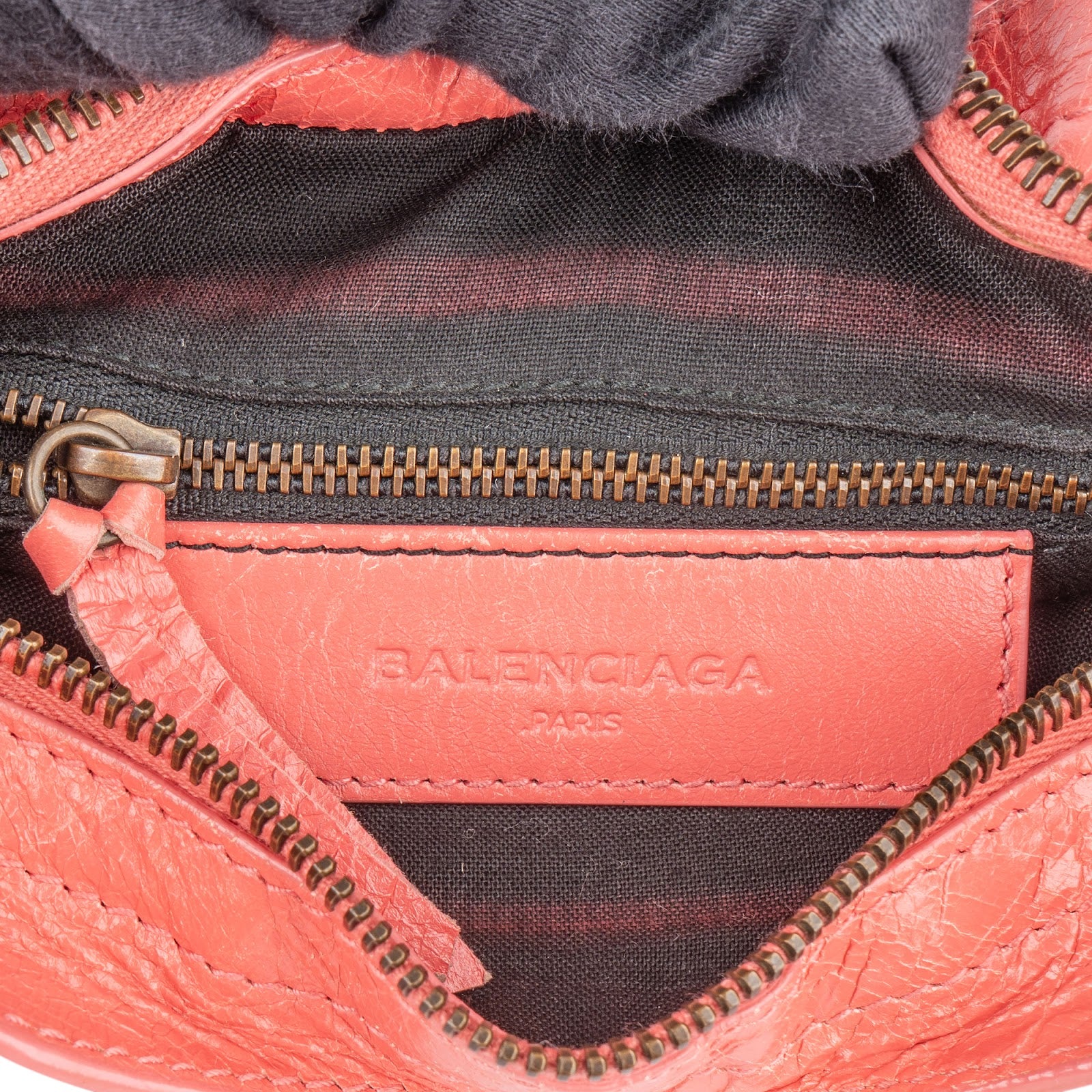 Balenciaga Pink Leather City Handbag