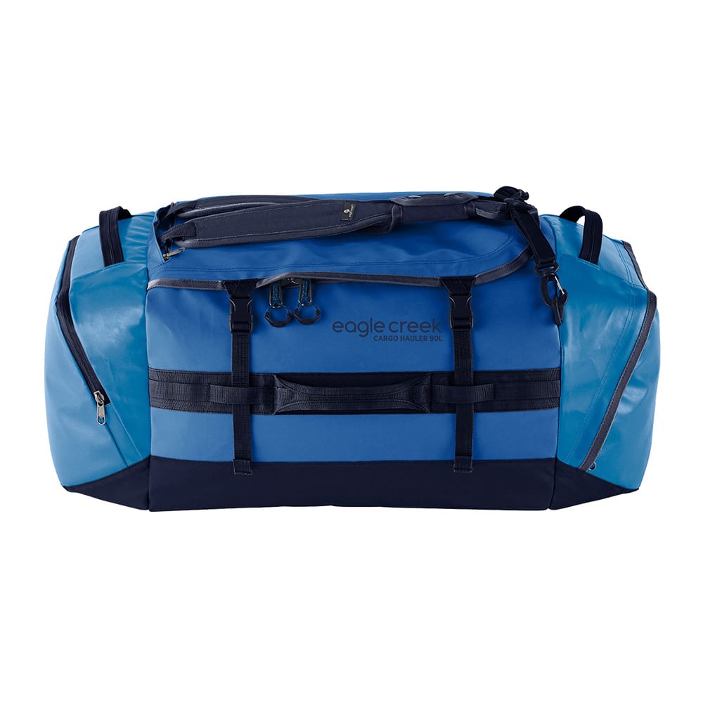 Cargo Hauler Duffel 90L - Aizome Blue