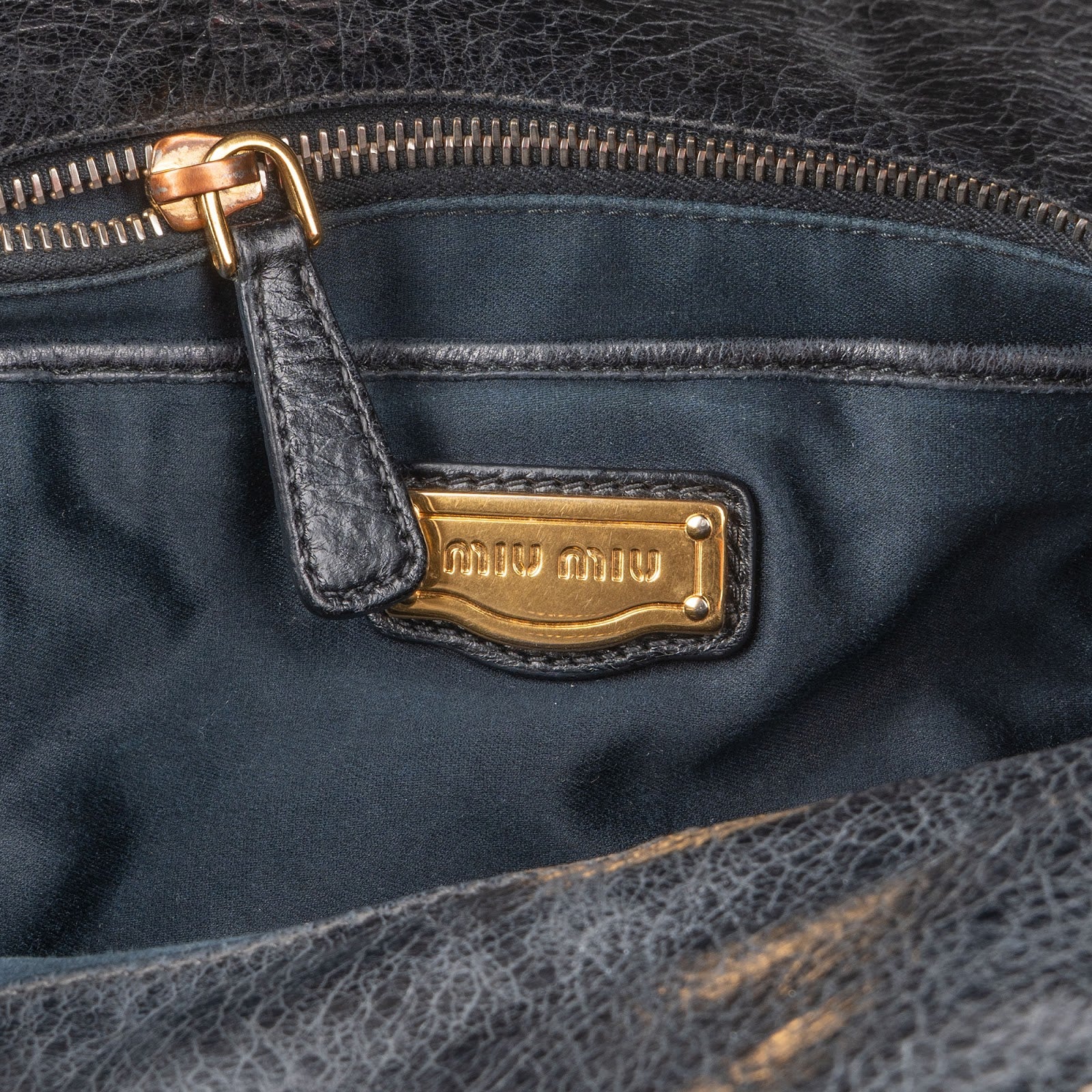 Miu Miu - Vitello Lux Satchel Shoulderbag
