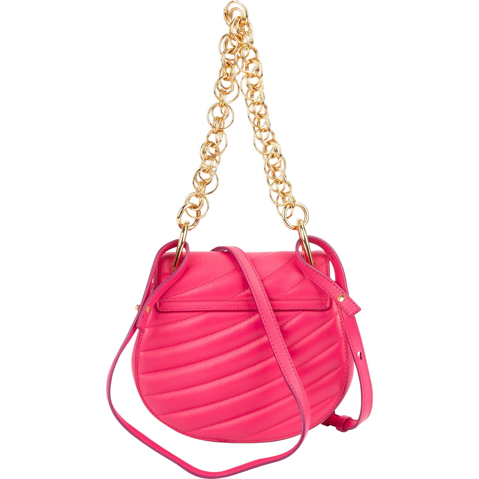 Chloé Quilted Leather Chain Drew Bijou Crossbody Bag