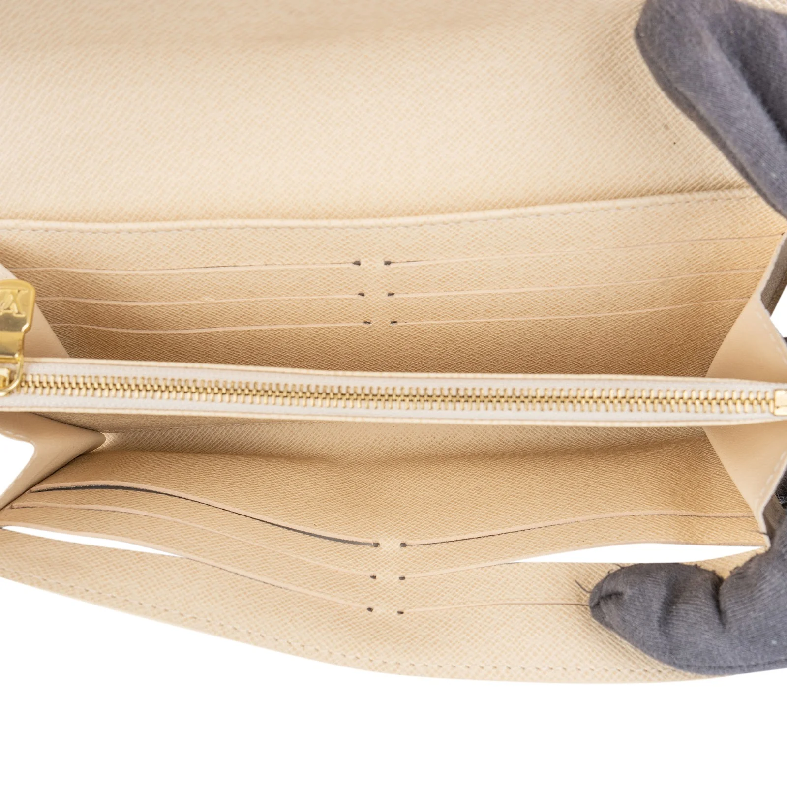 Louis Vuitton Monogram Damier Azur Sarah Wallet