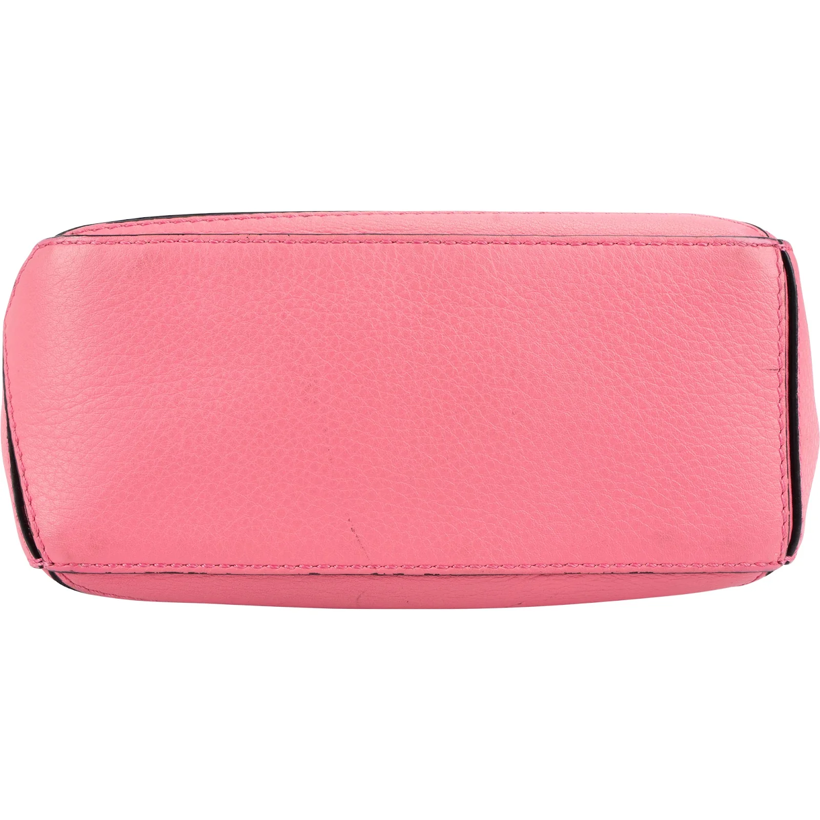 Loewe Pink Leather Puzzle Mini Crossbody Handbag