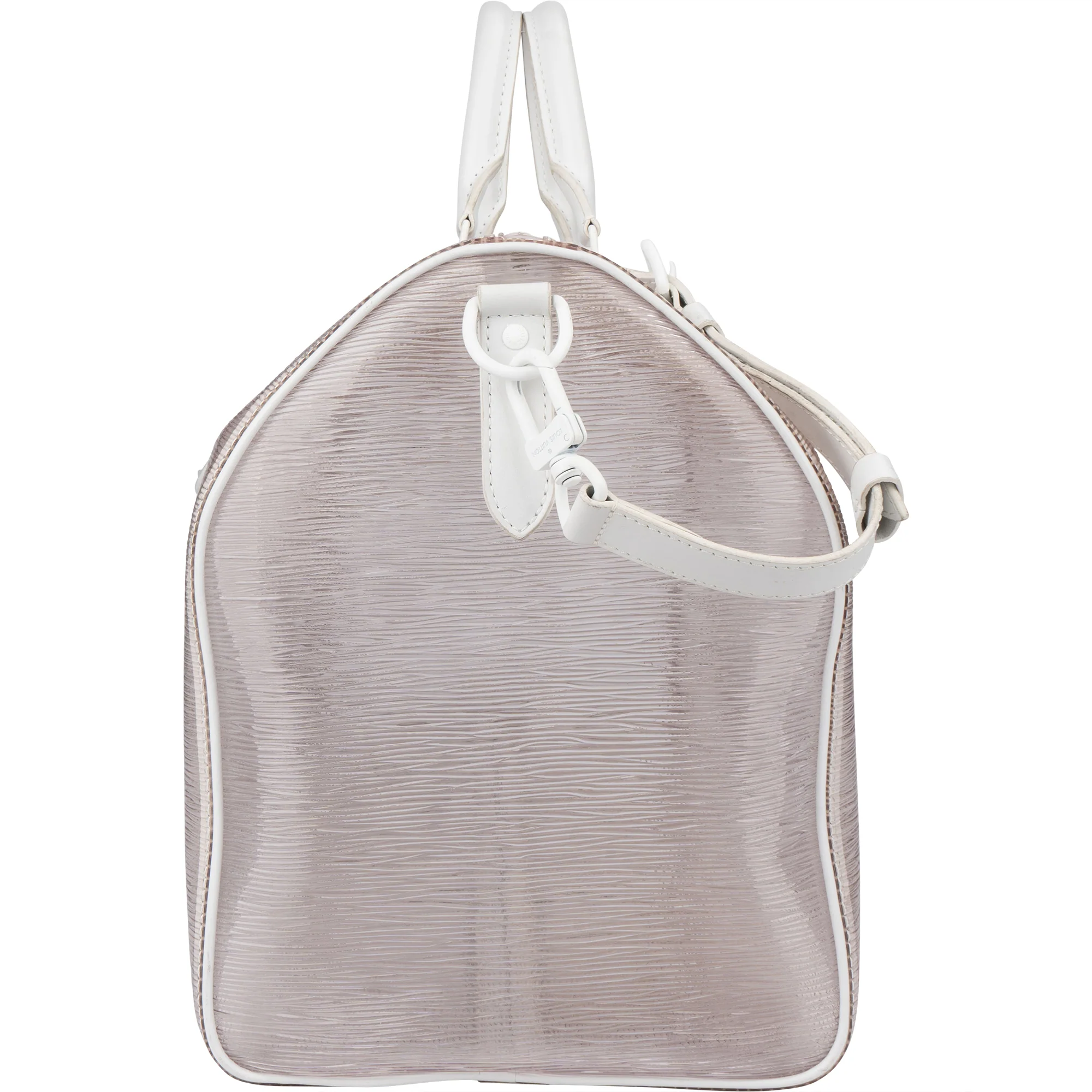 Louis Vuitton Transparent Wavy Epi Keepall 50 Bandouliere