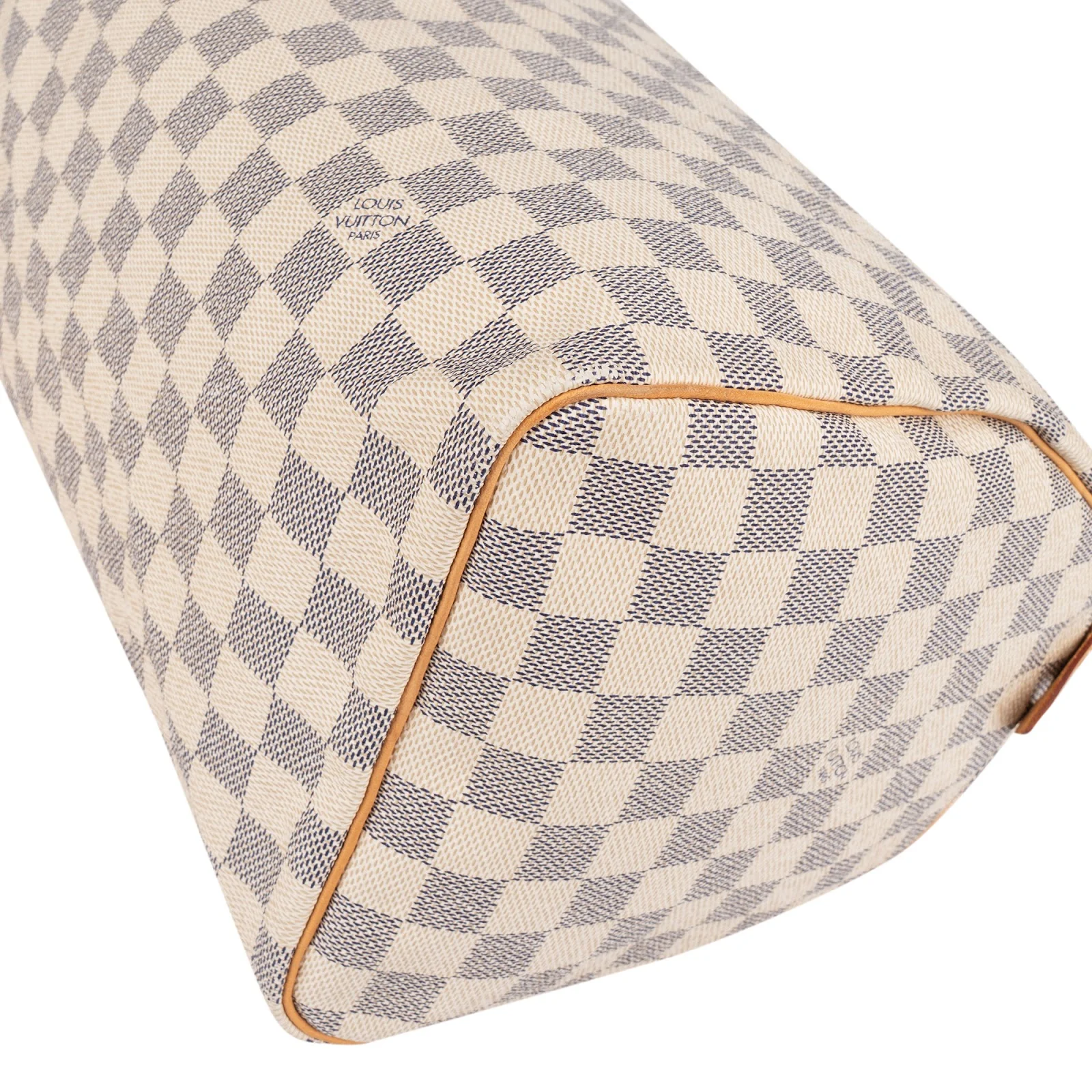 Louis Vuitton Damier Azur Monogram Speedy 30 Boston Bag