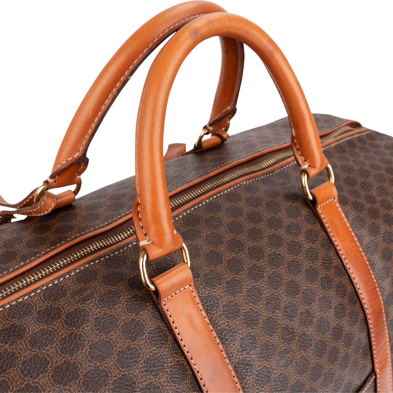 Celine Monorgam Macadam Canvas Boston 50 Reisetasche
