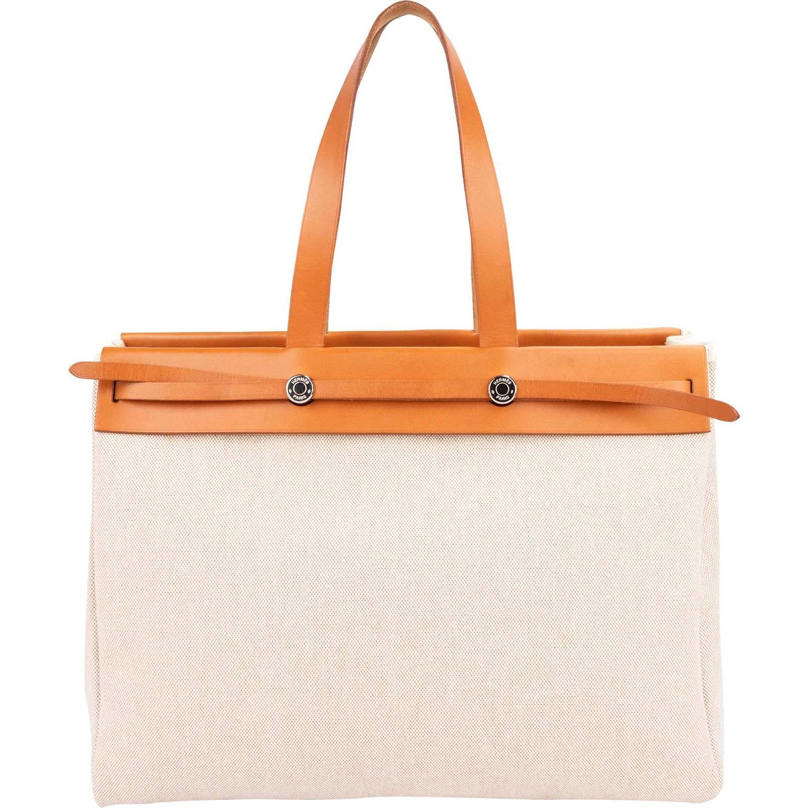 Hermès Classic Cotton Cabbas MM Tote 40 Herbag Handbag