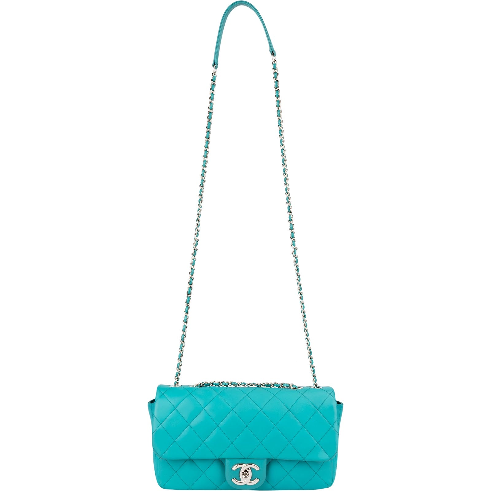 Chanel - Reversible Rectangular Single Flap Crossbody Bag