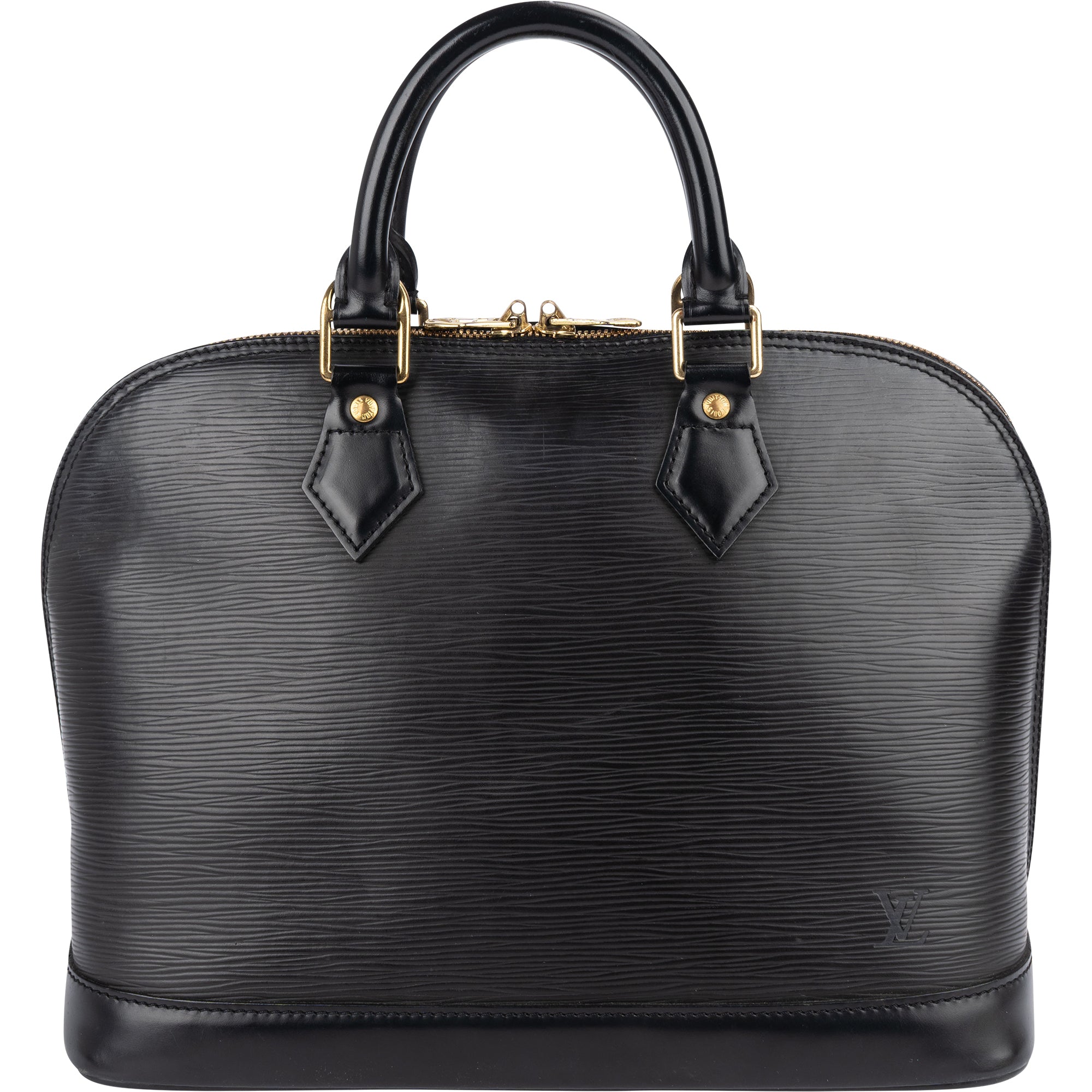 Torebka Louis Vuitton Alma PM z czarnej skóry Epi