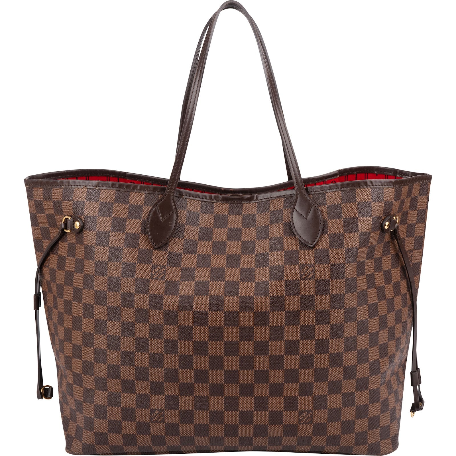 Sac cabas Neverfull GM Louis Vuitton en toile Monogram Damier Ebene