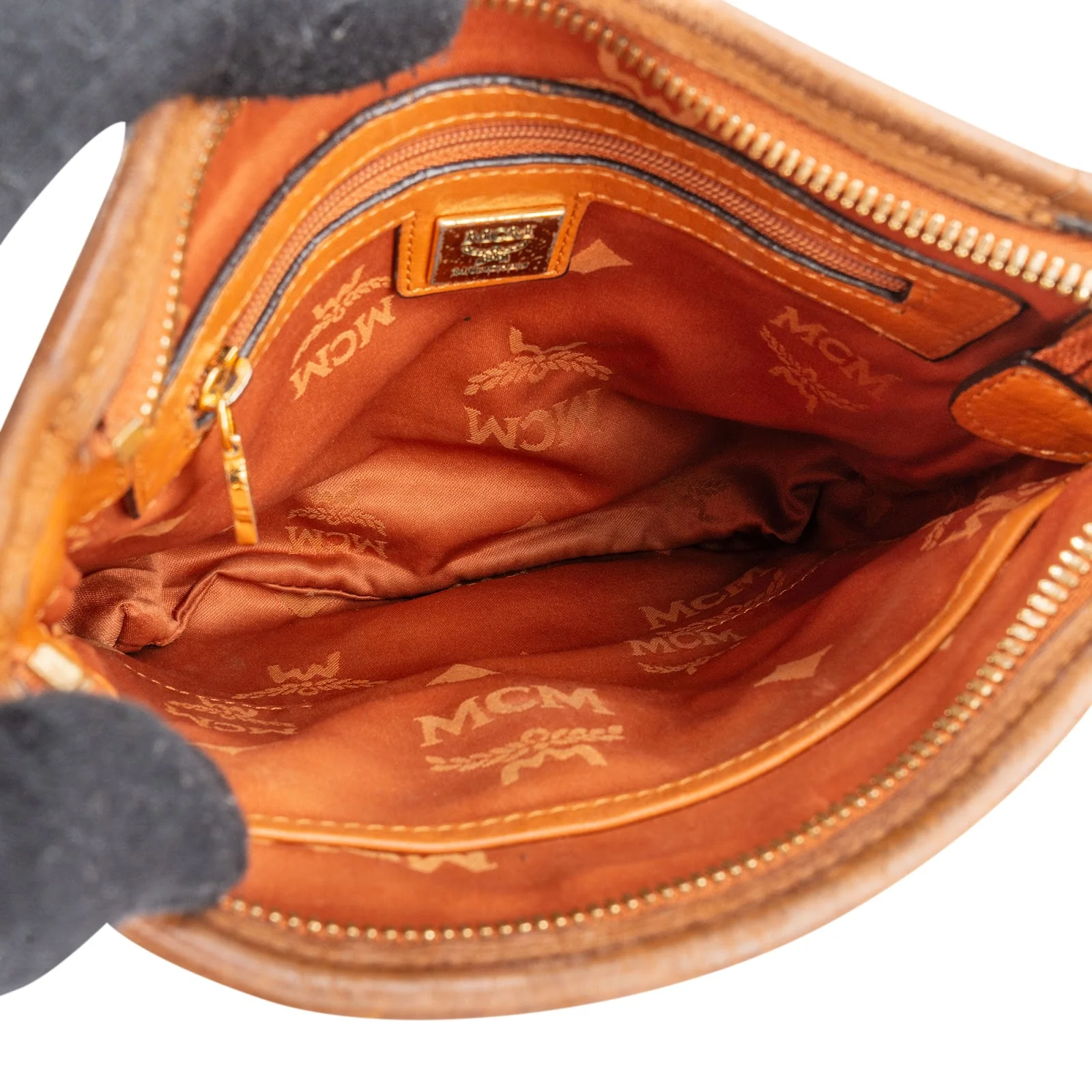 MCM Monogram Visetos Small Crossbody Bag