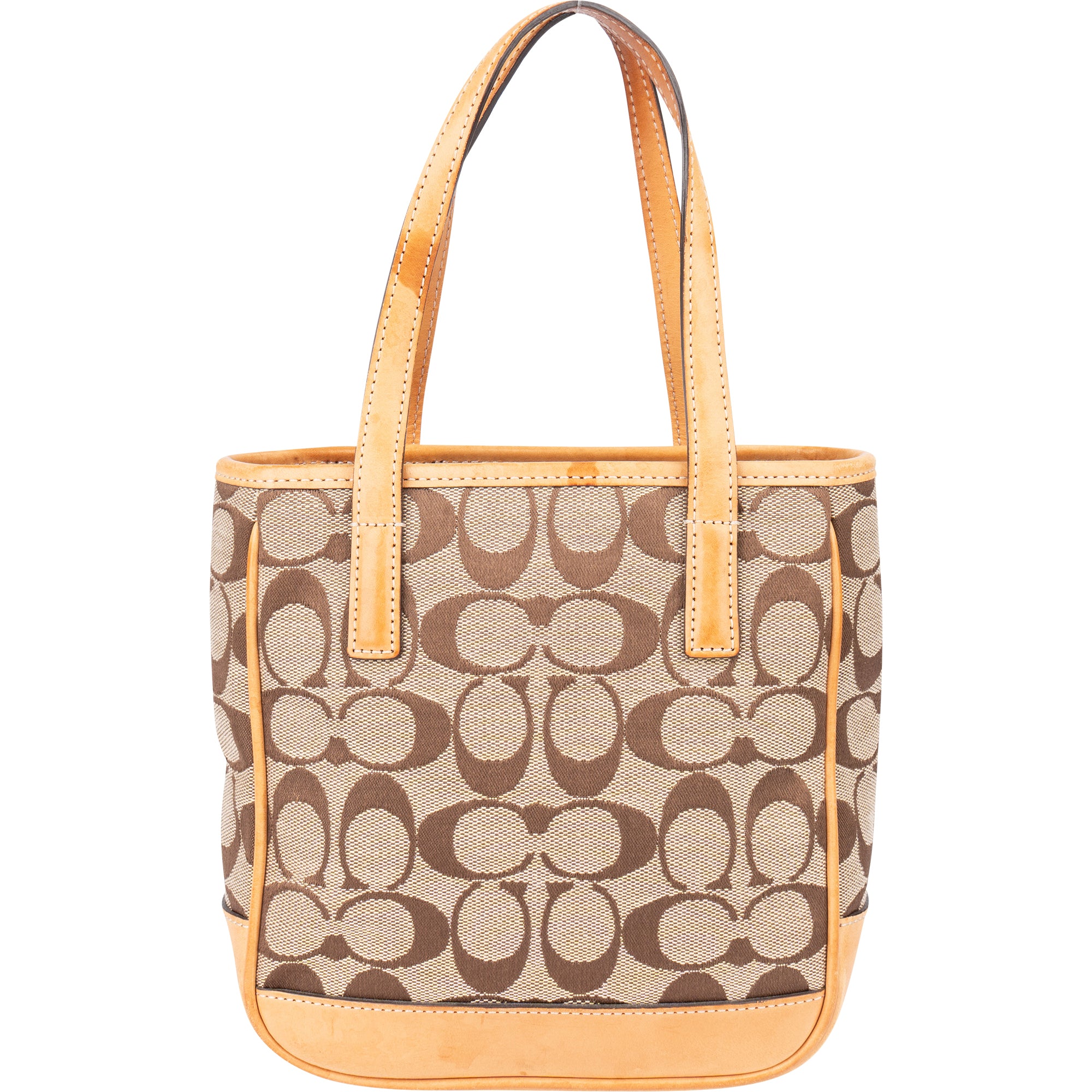 Coach Monogram Mini-handtas