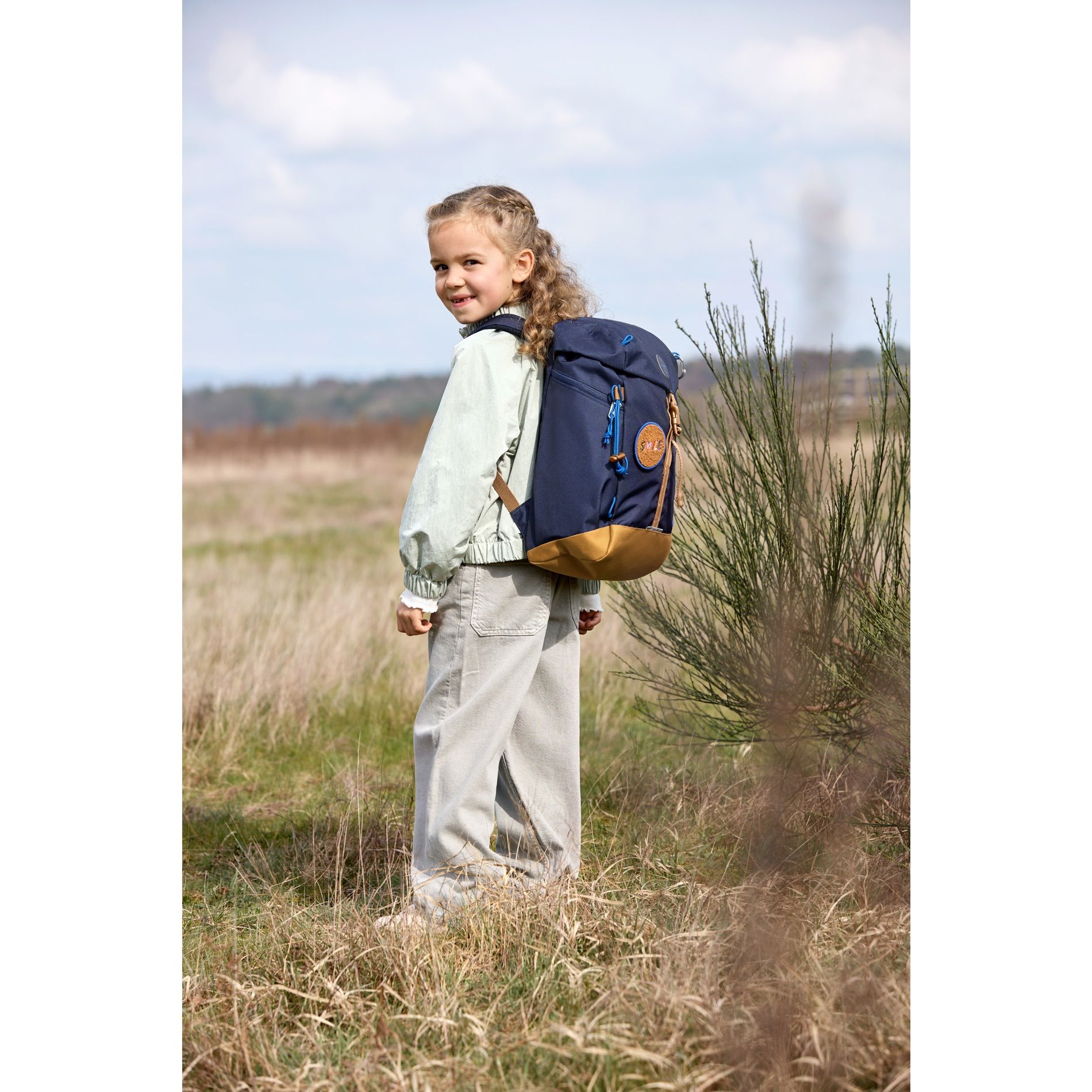 Big Outdoor Backpack Little Gang - navy