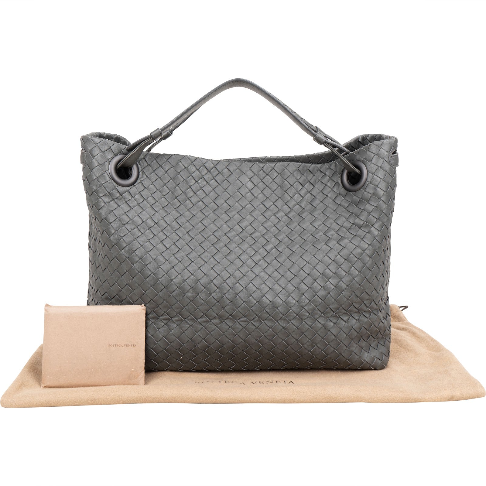 Bottega Veneta Intrecciato Nappa Leather Medium Garda Tote