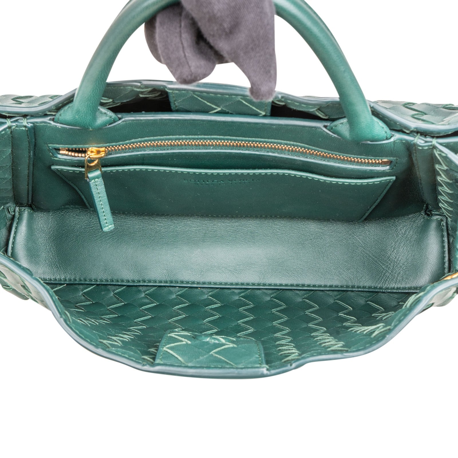 Sac à bandoulière Bottega Veneta Intrecciato en cuir, modèle East-West Andiamo
