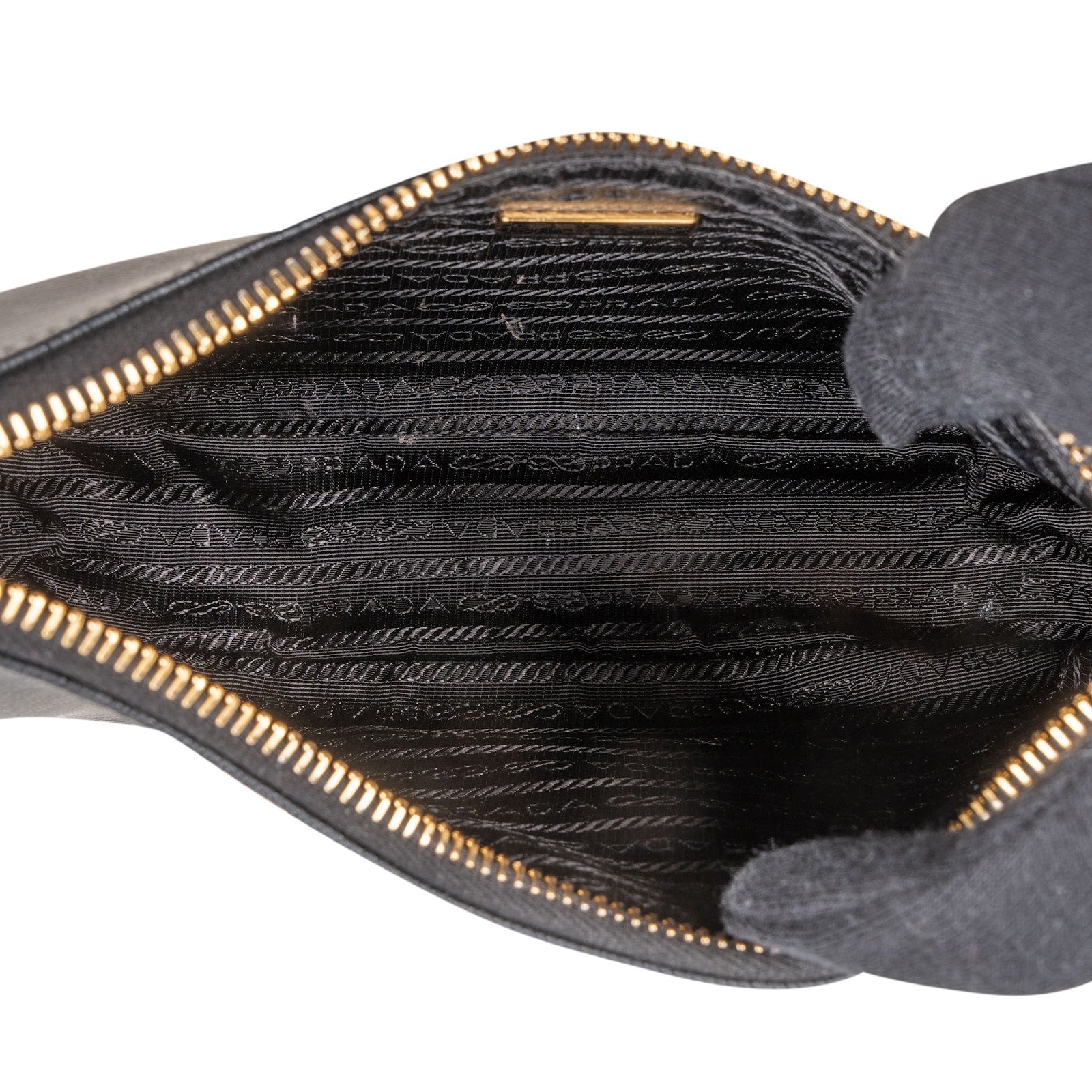Prada Saffiano Leather Triangle Re-Edition 2005 Shoulder Bag