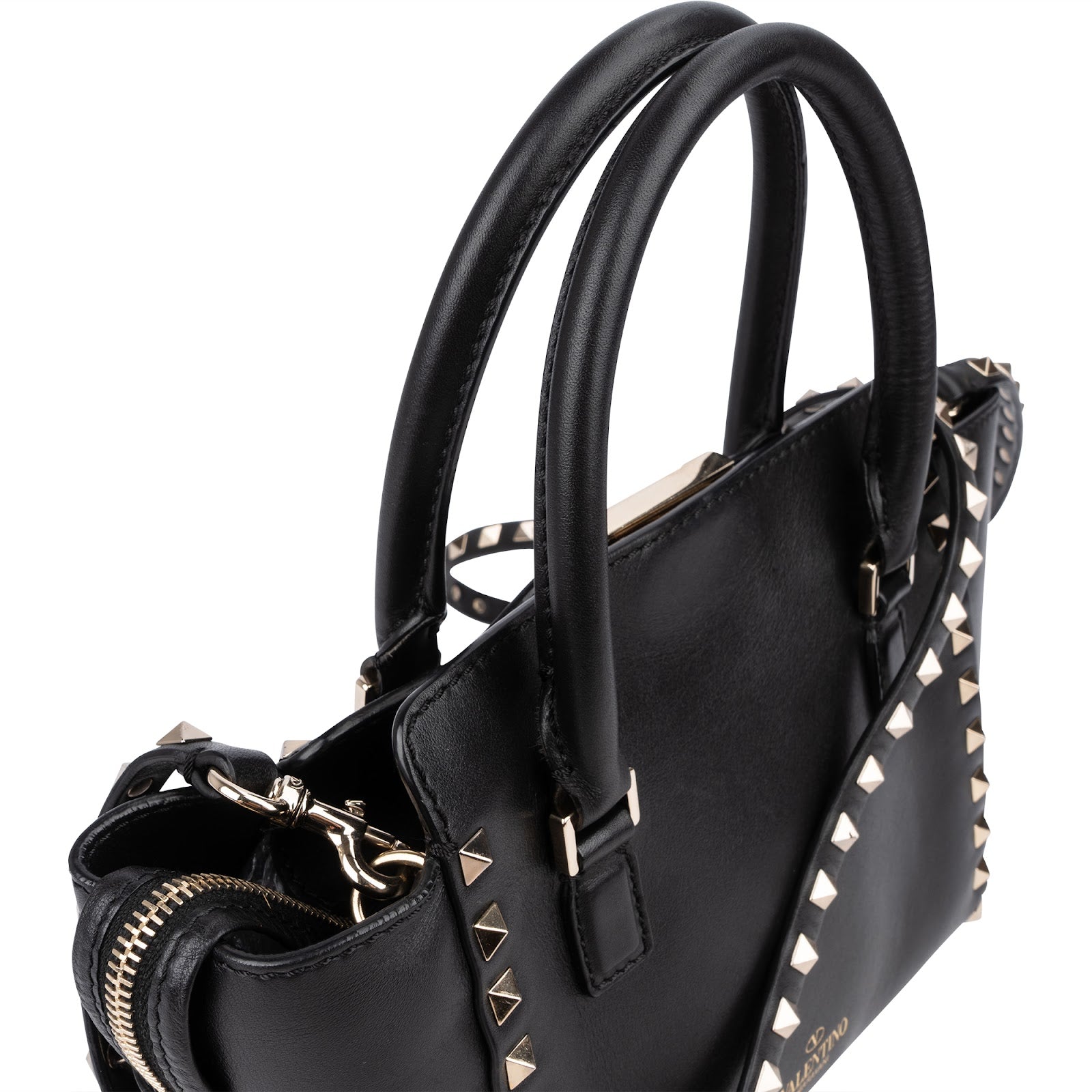 Valentino Garavani Rockstud Small Tote Handbag
