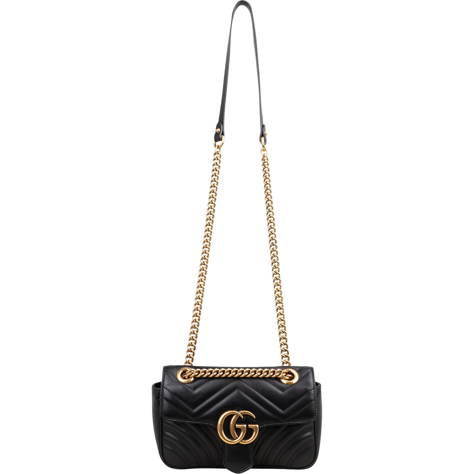 Gucci GG Marmont Flap Crossbody Bag