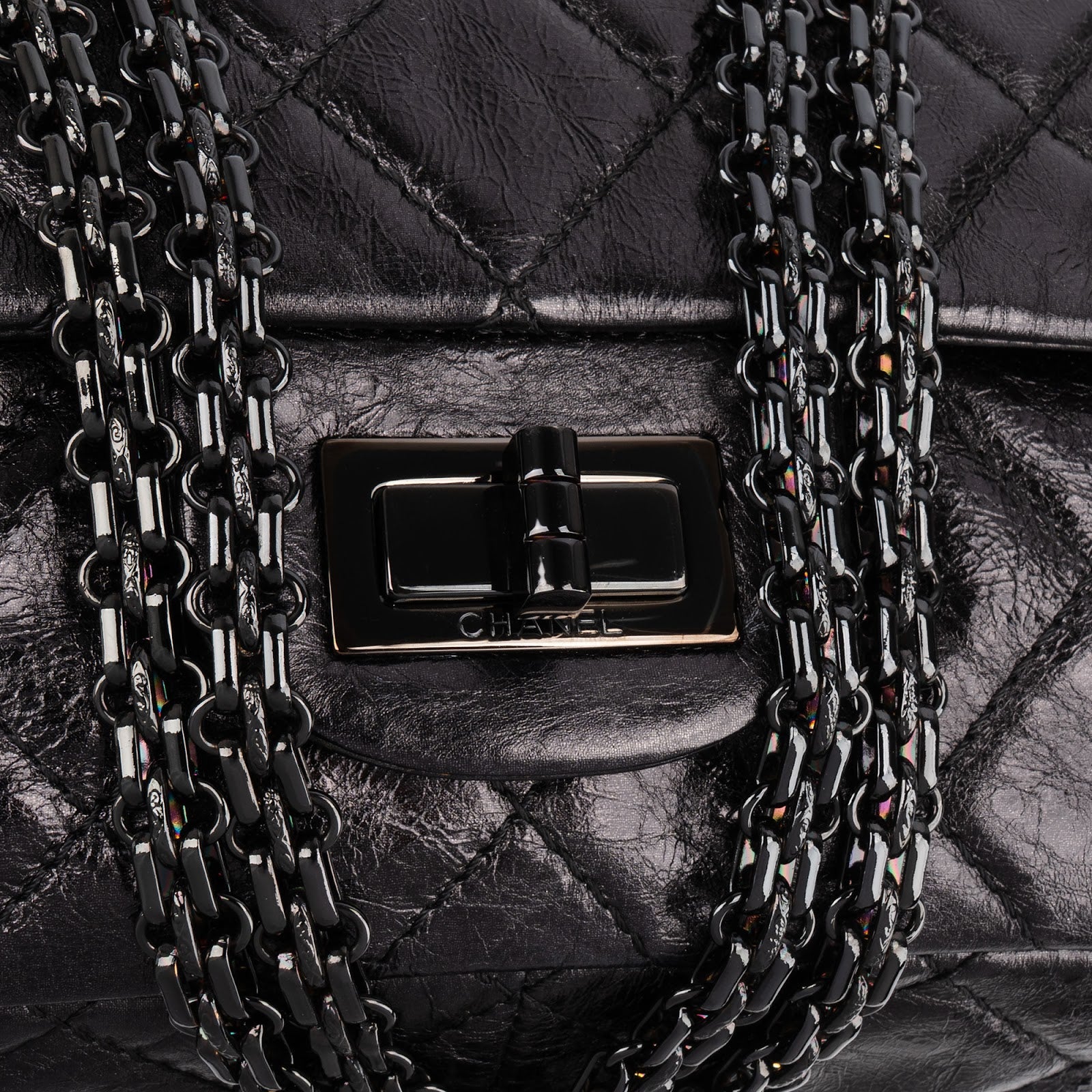 Chanel - 2.55 Reissue Jumbo Double Flap Schultertasche