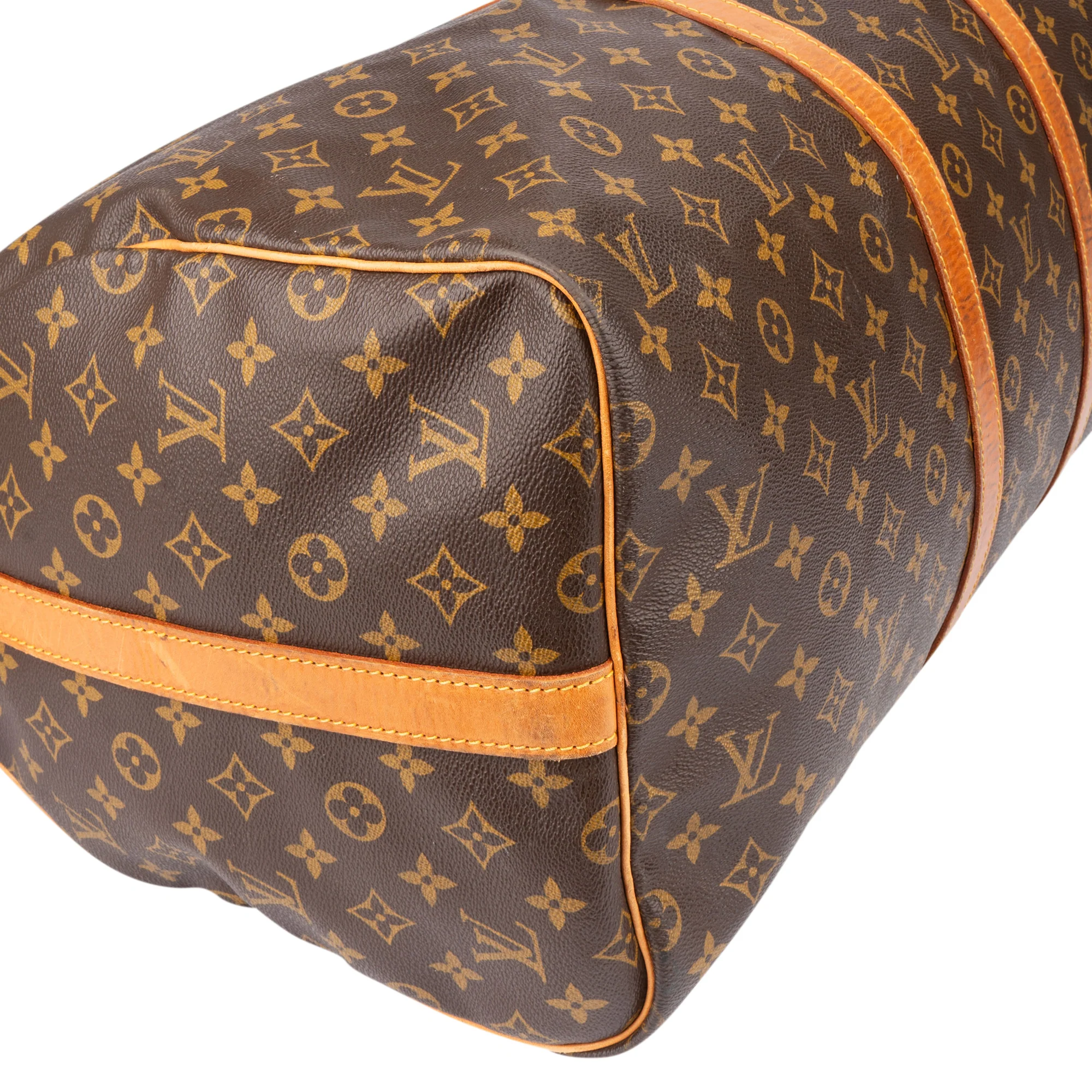 Louis Vuitton Canvas Monogram Keepall 55 Bandouliere
