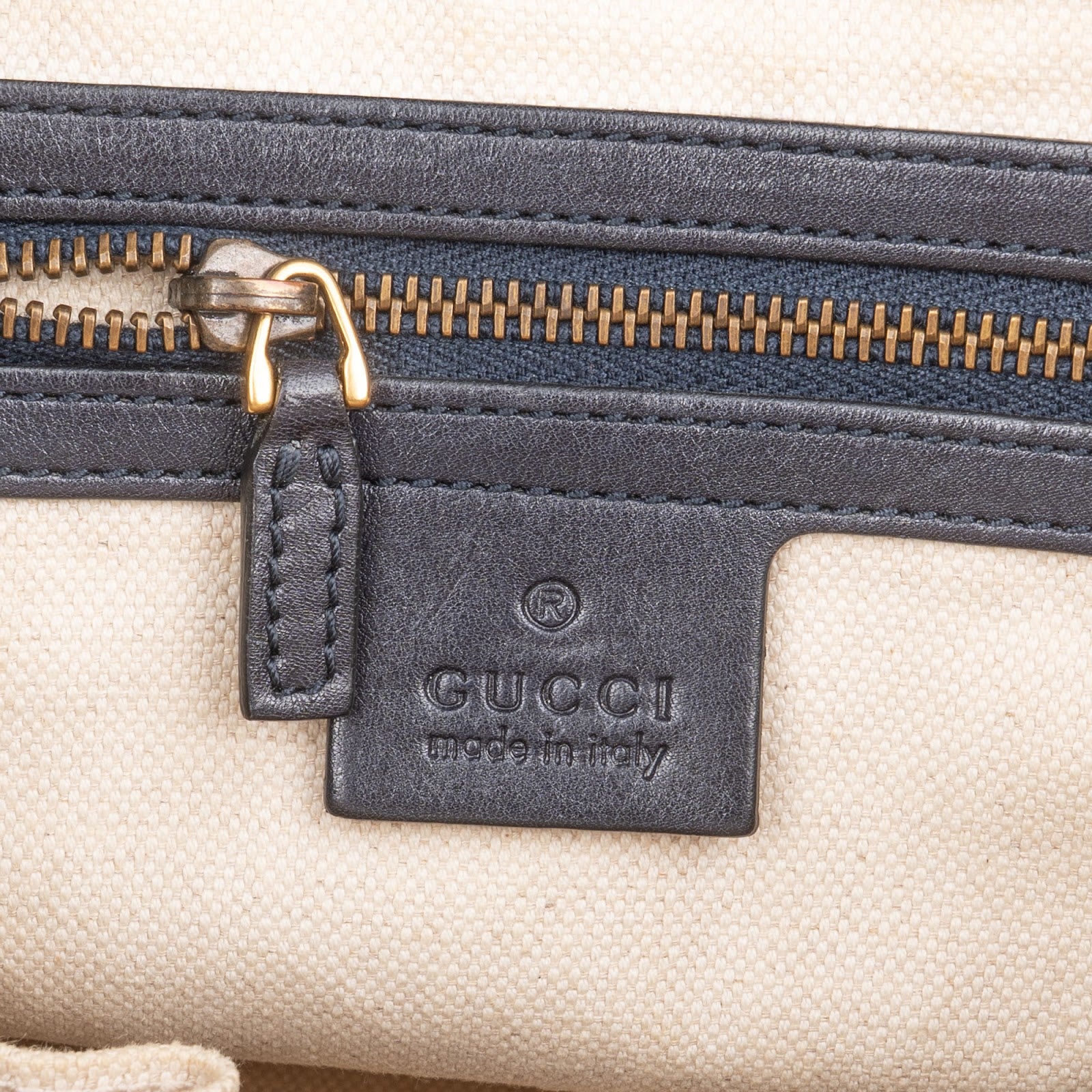 Gucci - GG Marrakech Web Stripe Bamboo Tassel Crossbody Bag