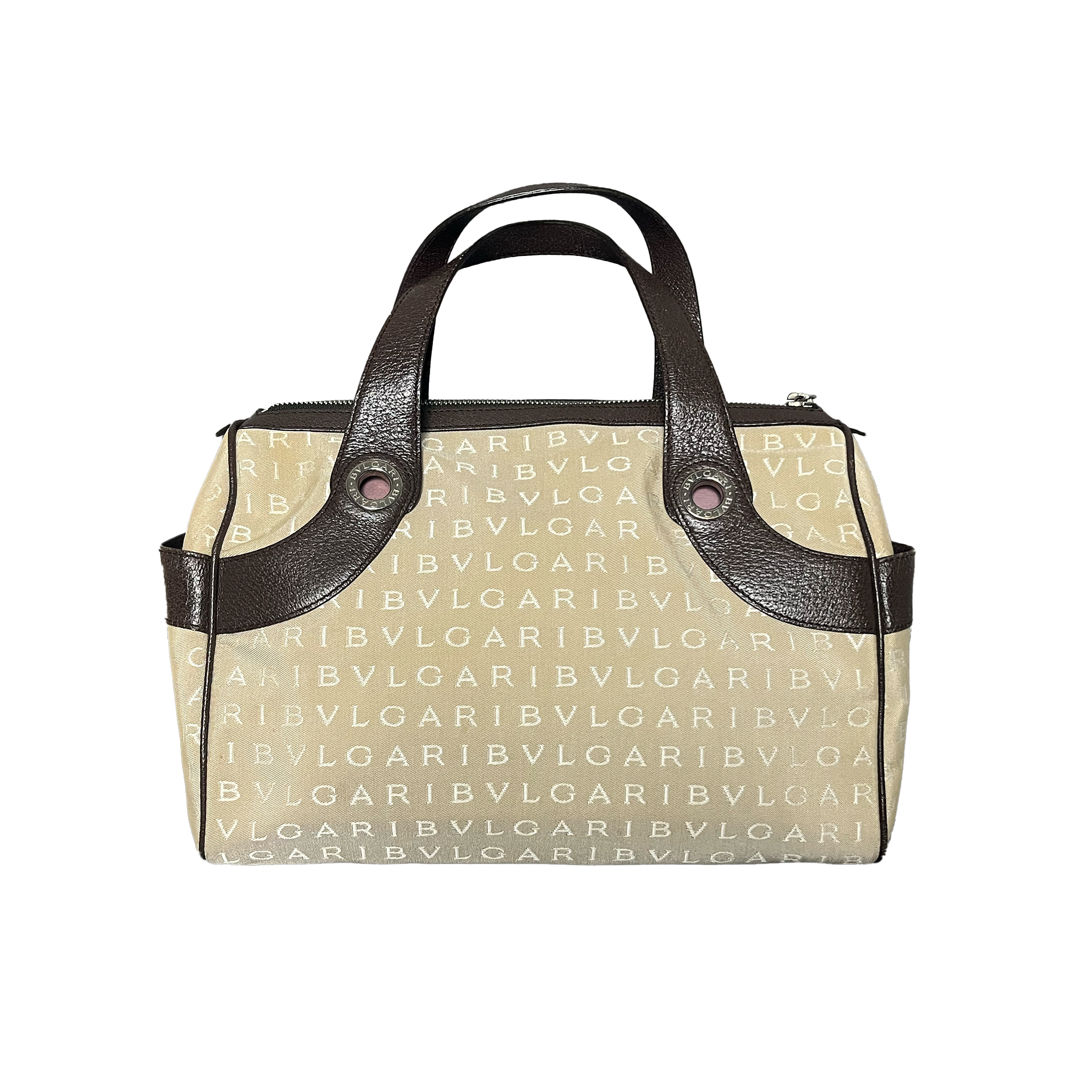 Bulgari  Logo Mania Boston Bag