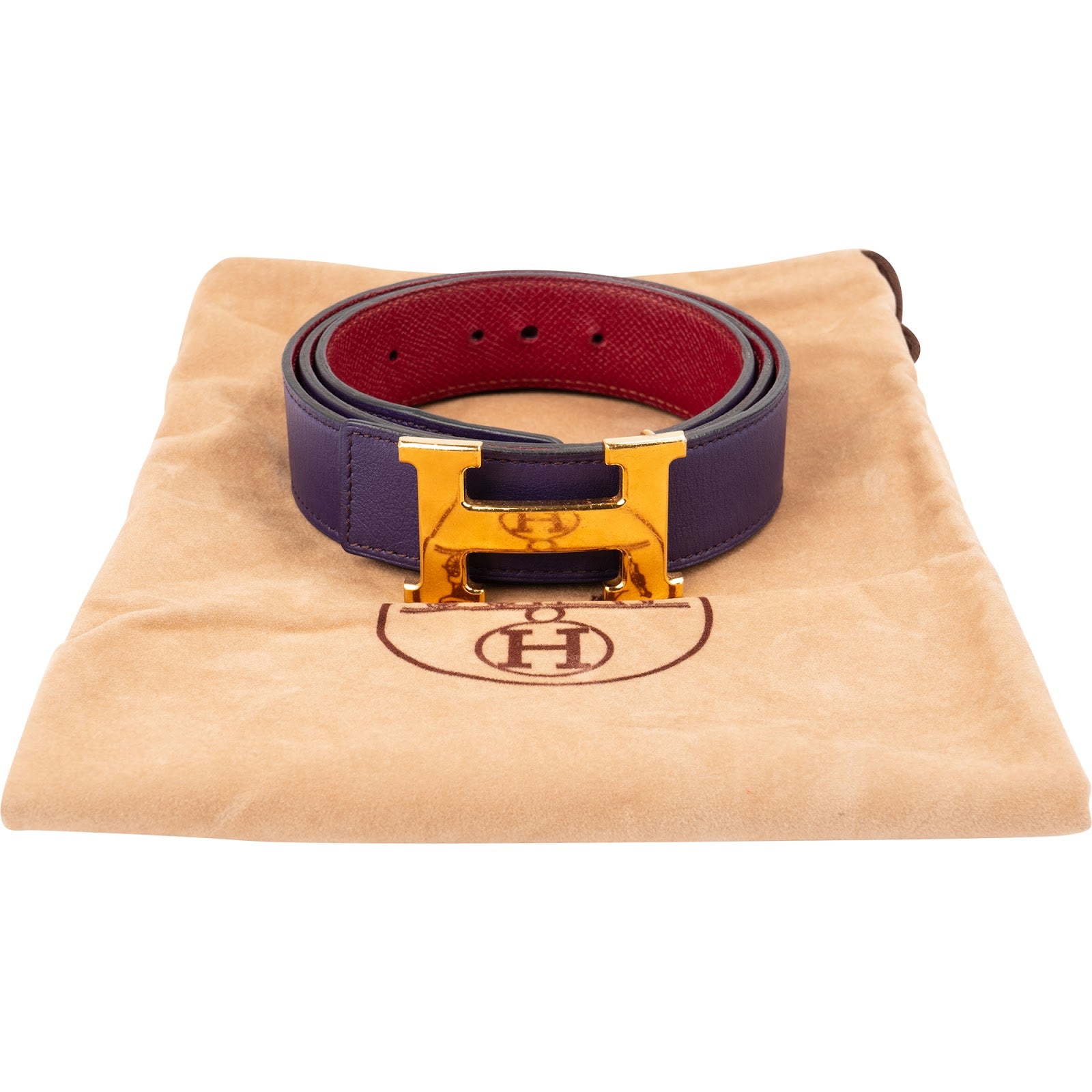 Hermès - Reversible H Belt (90) riem