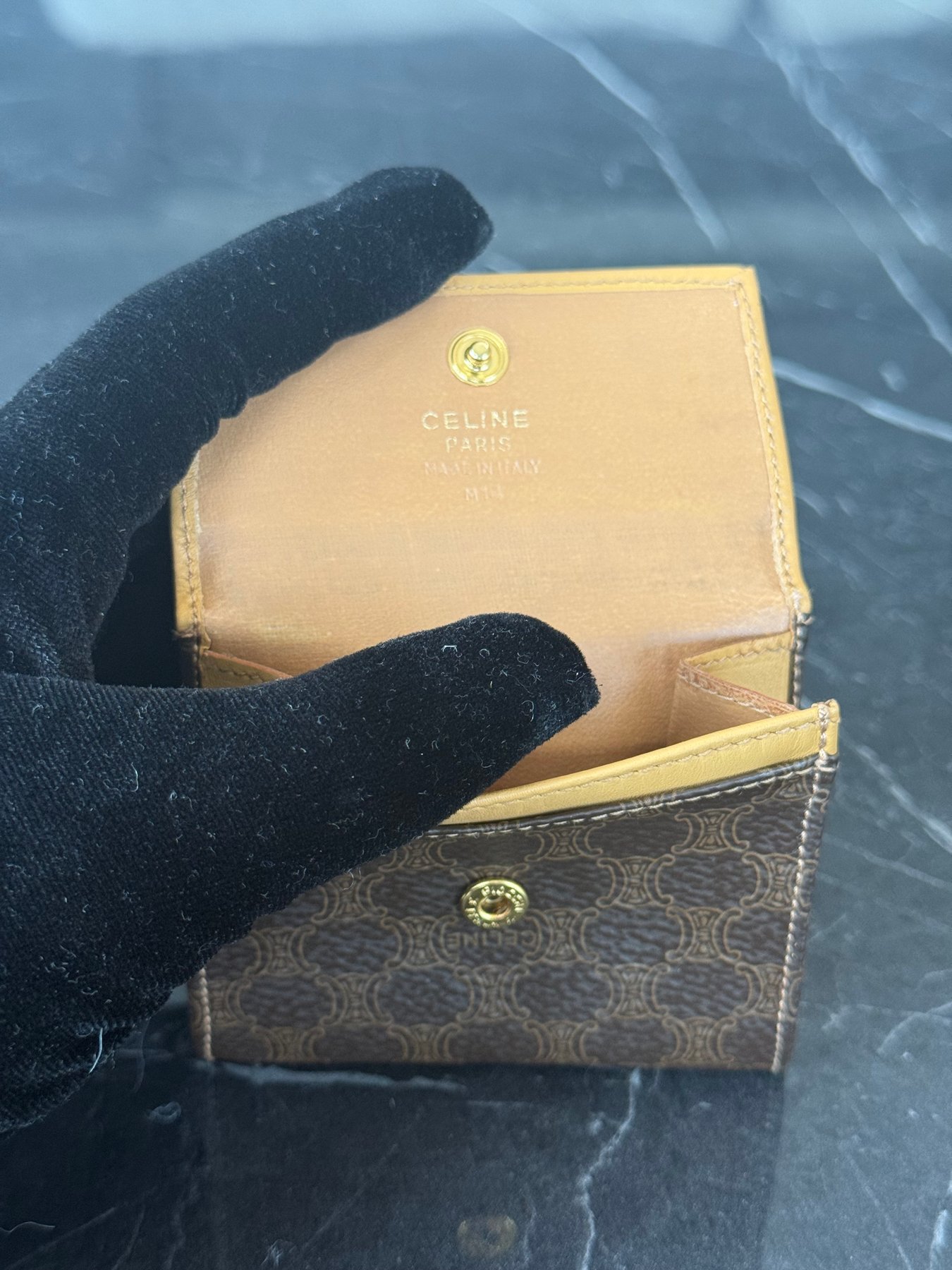 Céline - Triomphe/Macadam - Geldbörse