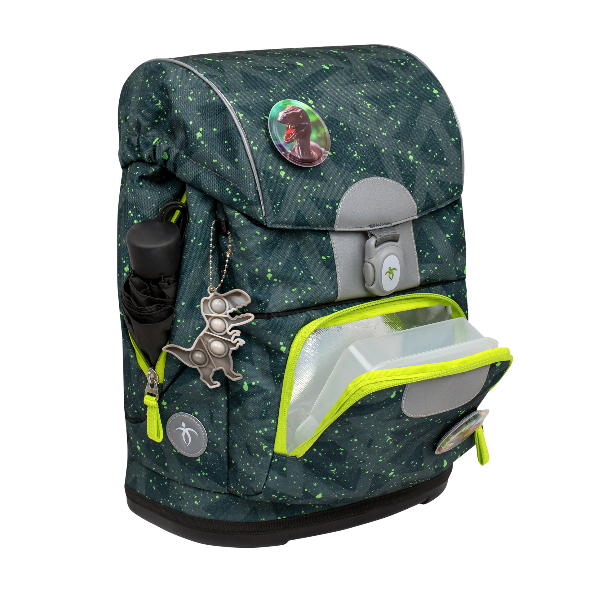 Motion ergonomisches Schulranzenset 5tlg. - Green Splash