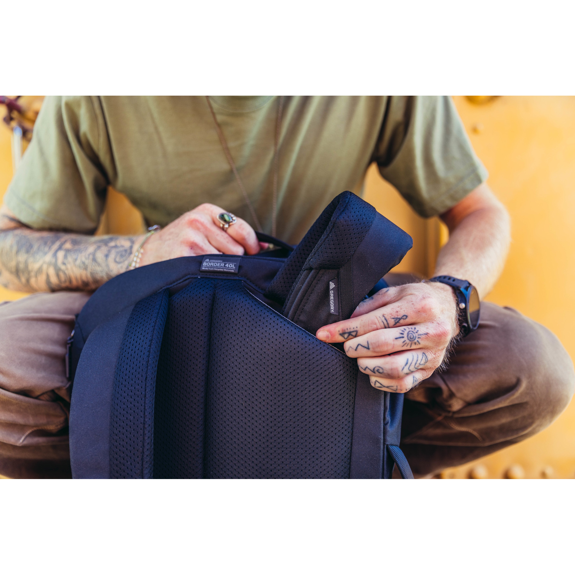 Rucksack BORDER - Coyote Brown