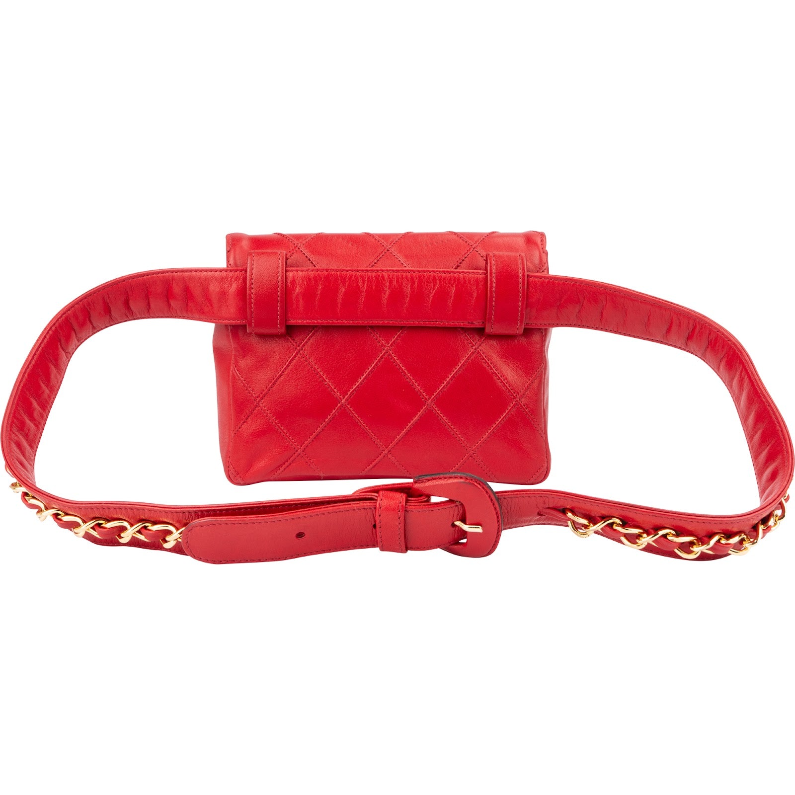 Chanel – torebka crossbody w stylu vintage z paskiem CC