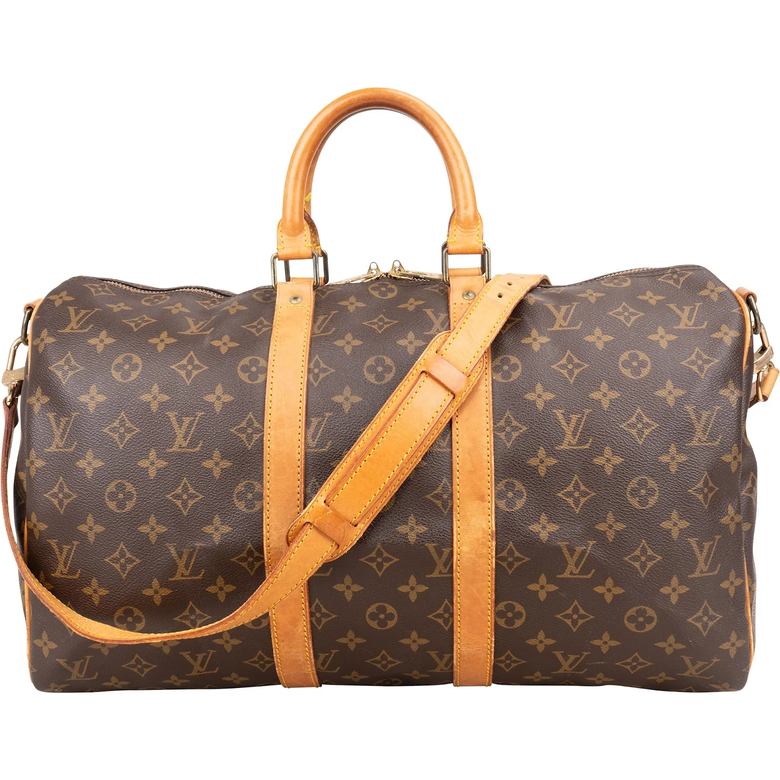 Louis Vuitton Monogram Canvas Keepall 45 Bandoulière Reisetasche