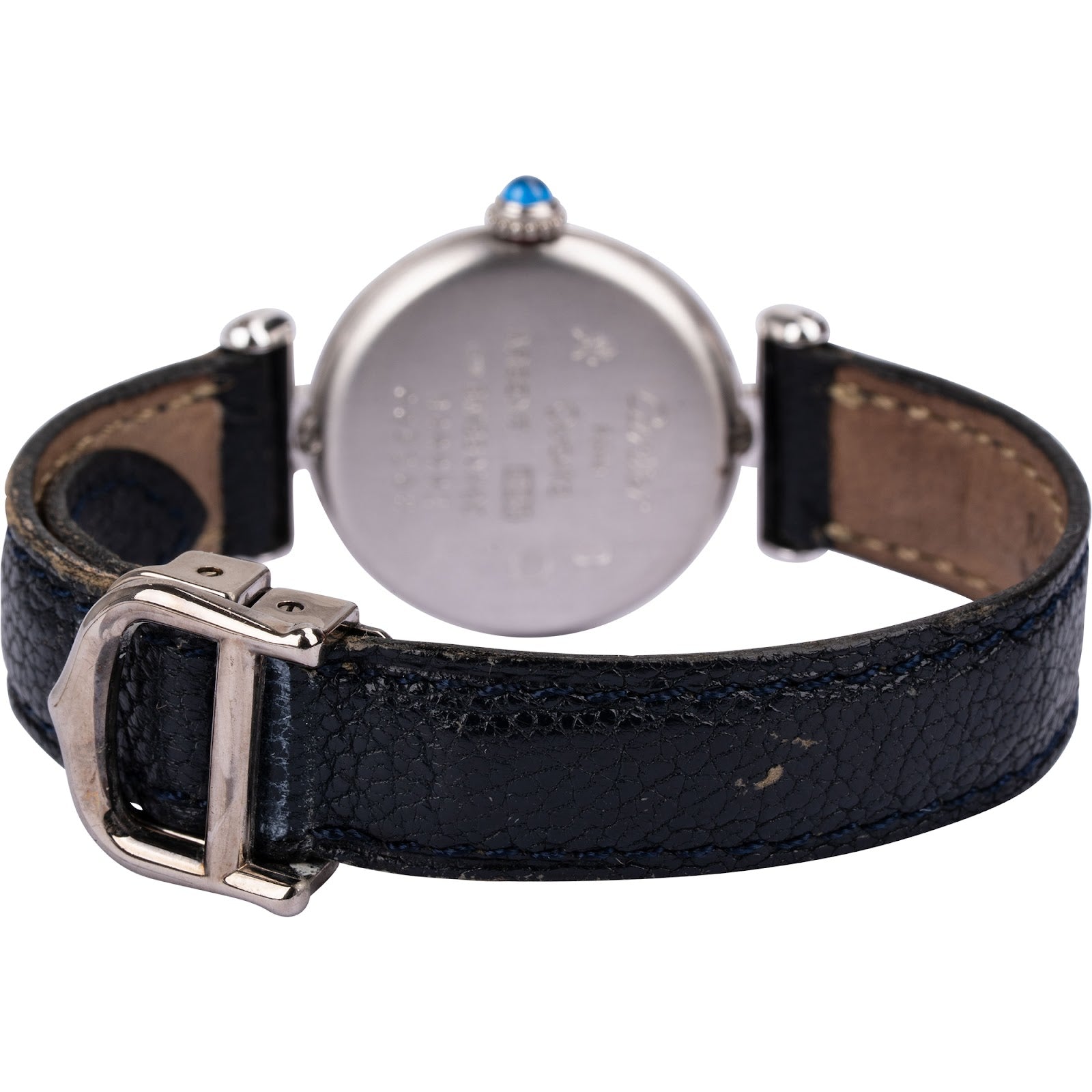 Cartier Silver Tone Must de Cartier Colisee Damenuhr