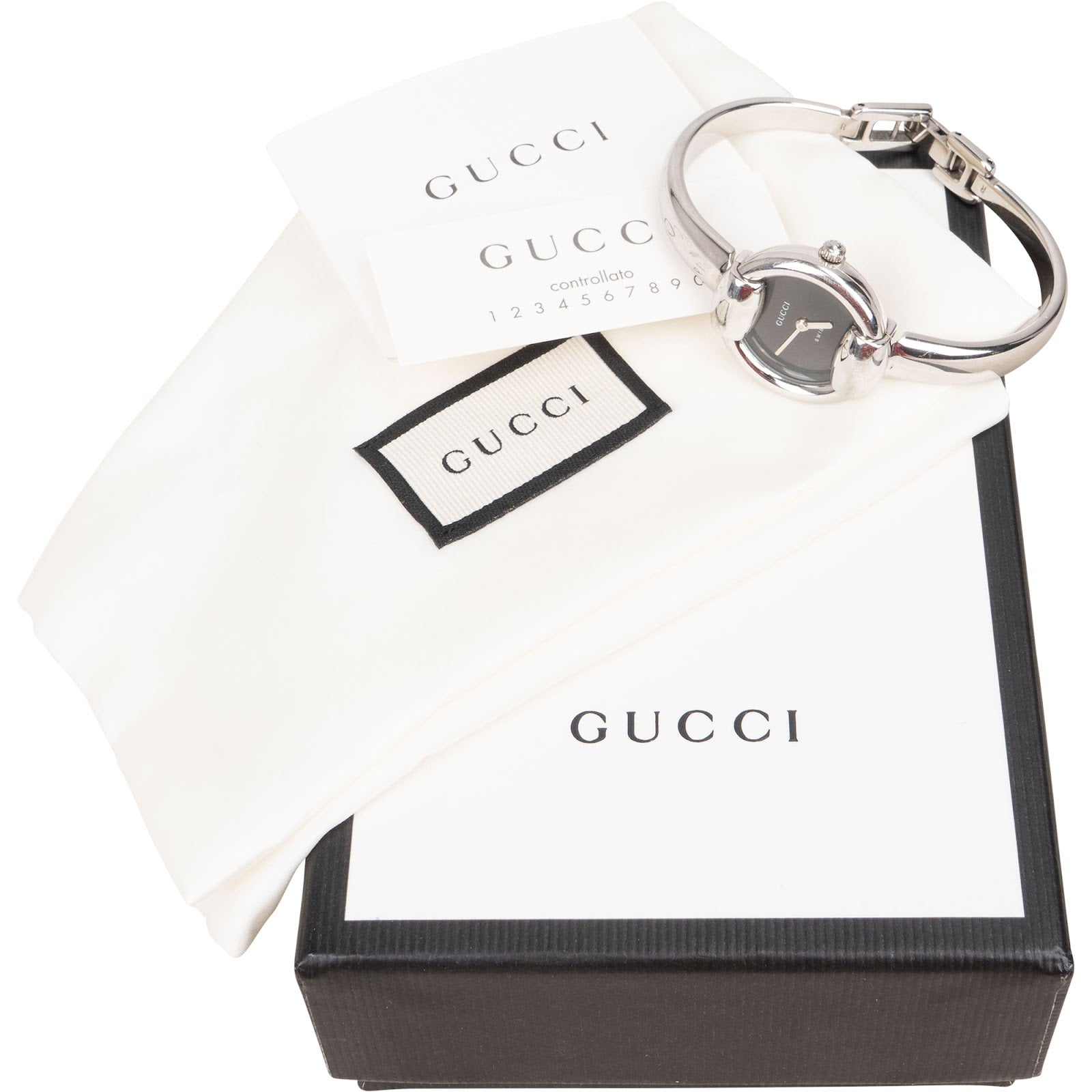 Gucci Silver Tone 1400L Women Watch
