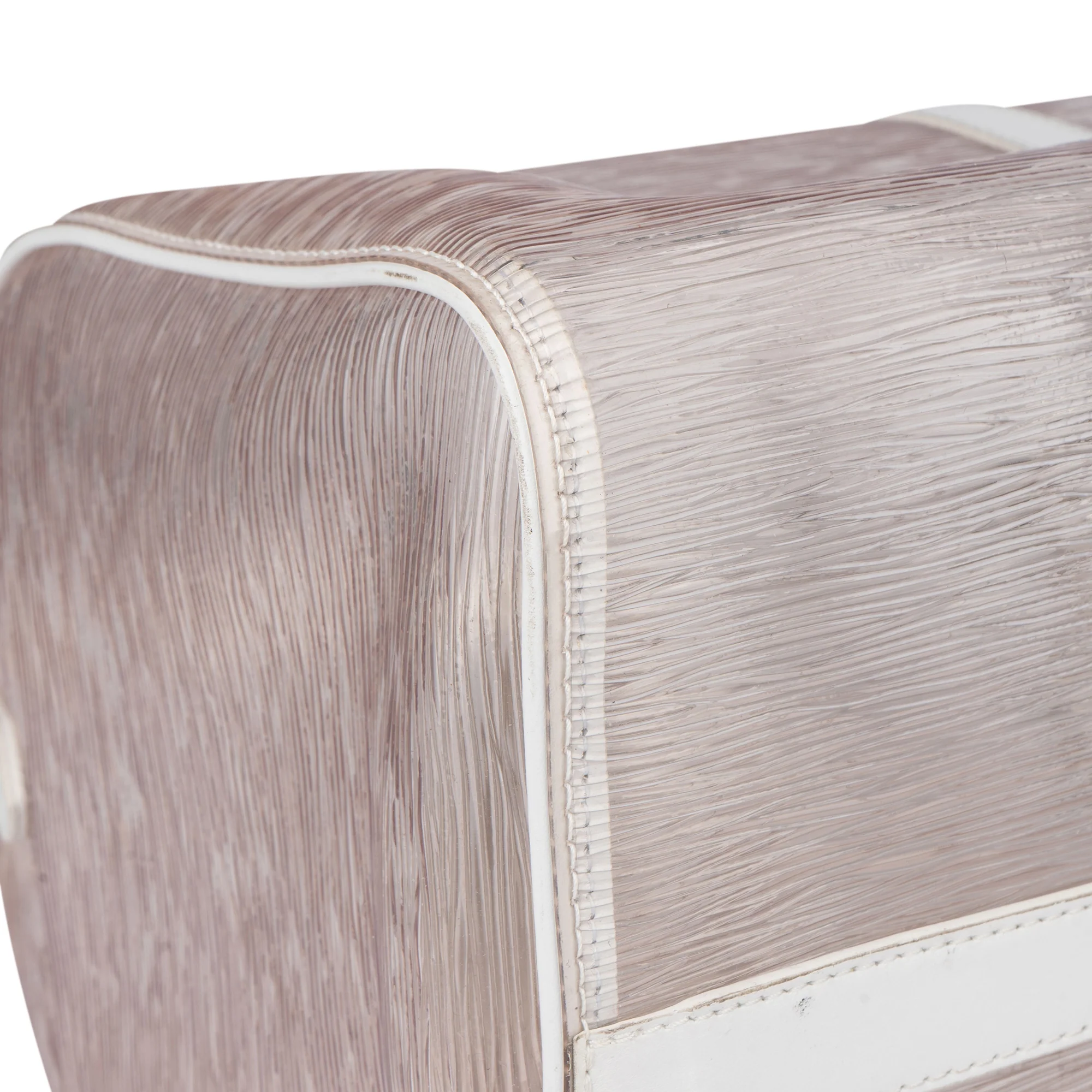 Louis Vuitton Transparent Wavy Epi Keepall 50 Bandouliere