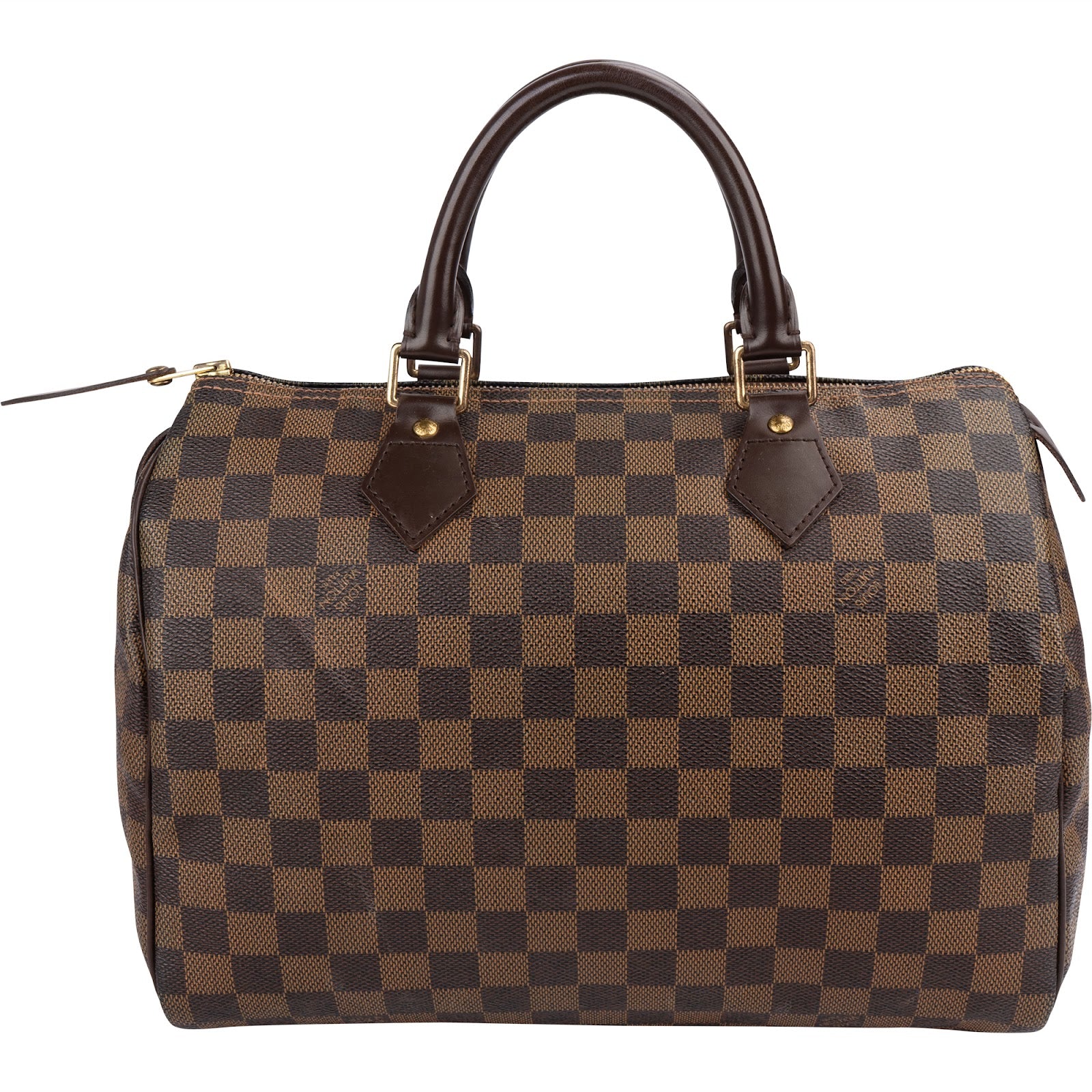 Louis Vuitton Monogram Damier Ebene Speedy 30 Handbag