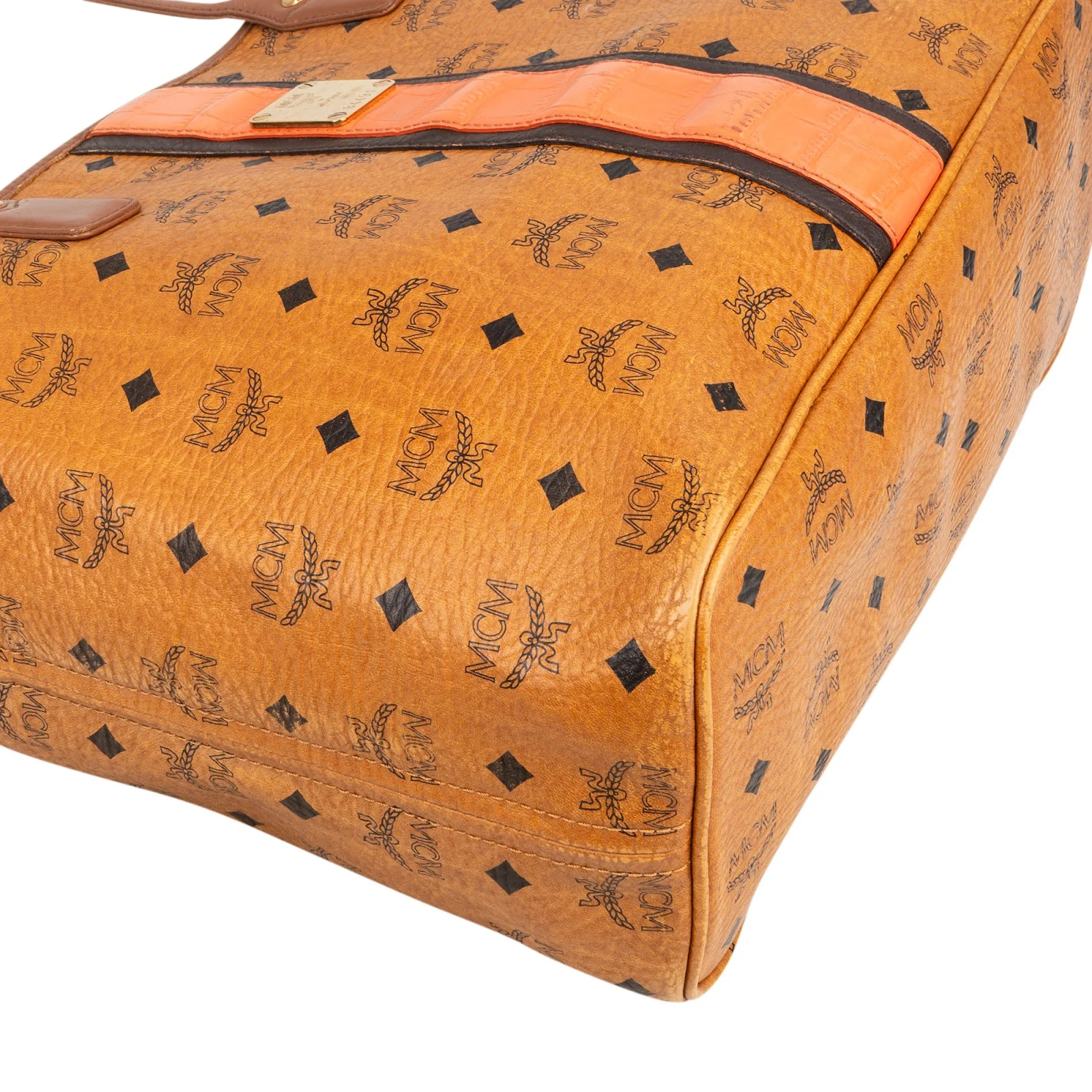 MCM Monogram Visetos Liz Reversible Shopper Shoulder Bag