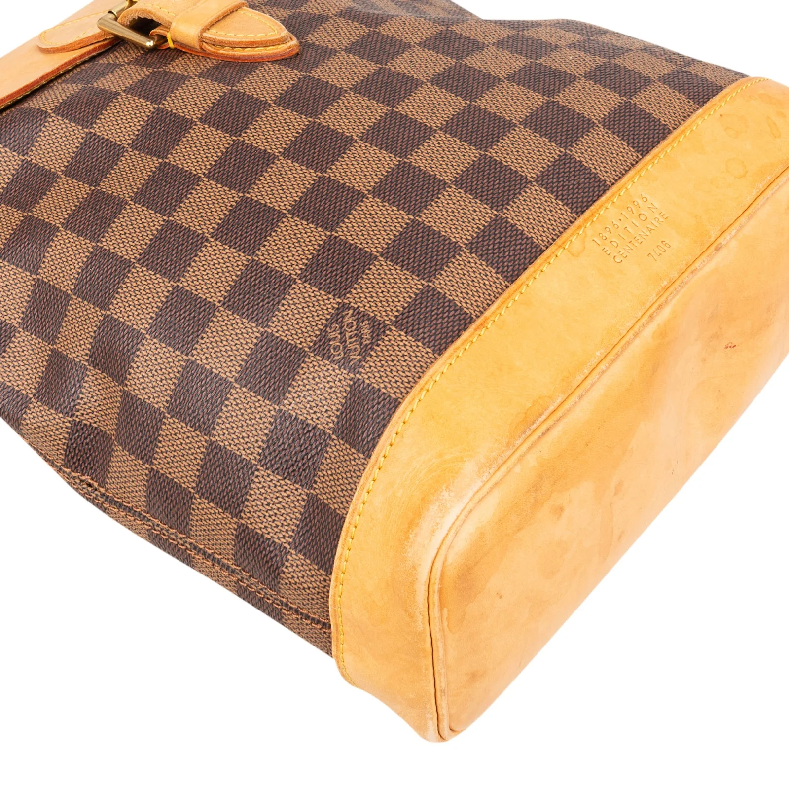 Louis Vuitton Monogram Damier Ebene Soho Centenaire Backpack