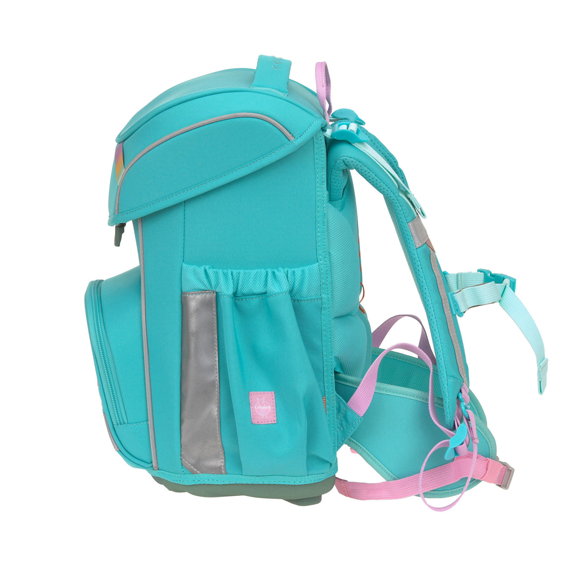 School Set Slim Unique Schulranzenset 6tlg. - turquoise