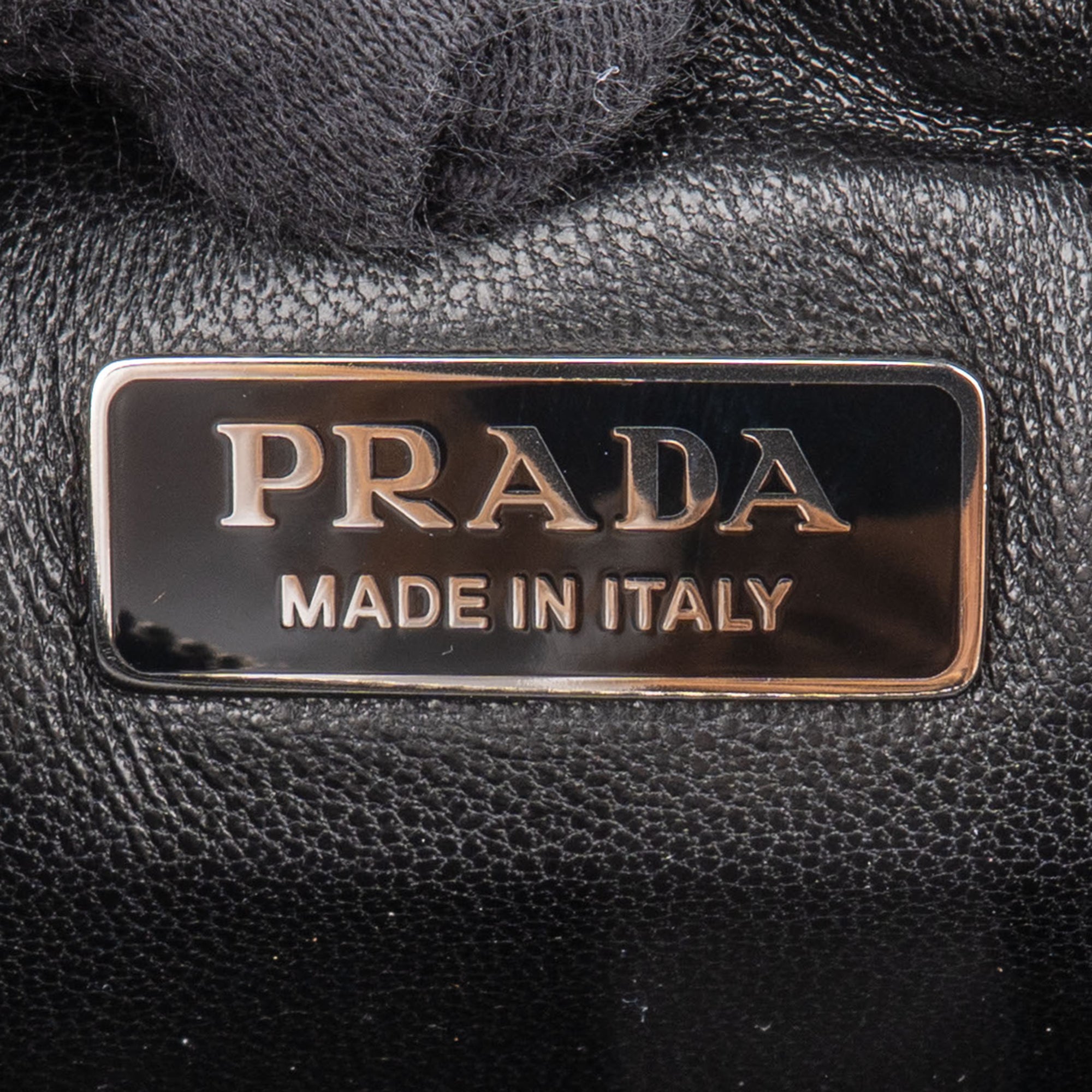 Prada Soft Leather Triangle Re-Edition Crossbody Bag