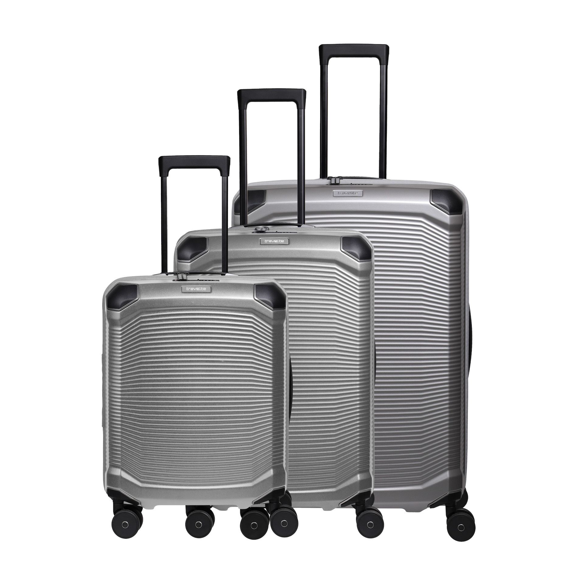 MILLENNIUM 3-tlg. Trolleyset L/M/S - Silver