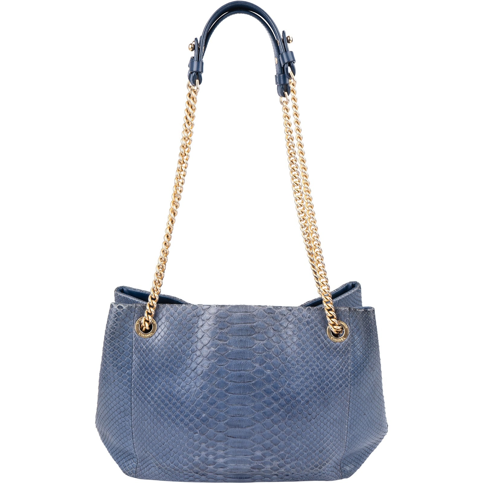 Chanel - Python CC Shopping Shoulder Bag